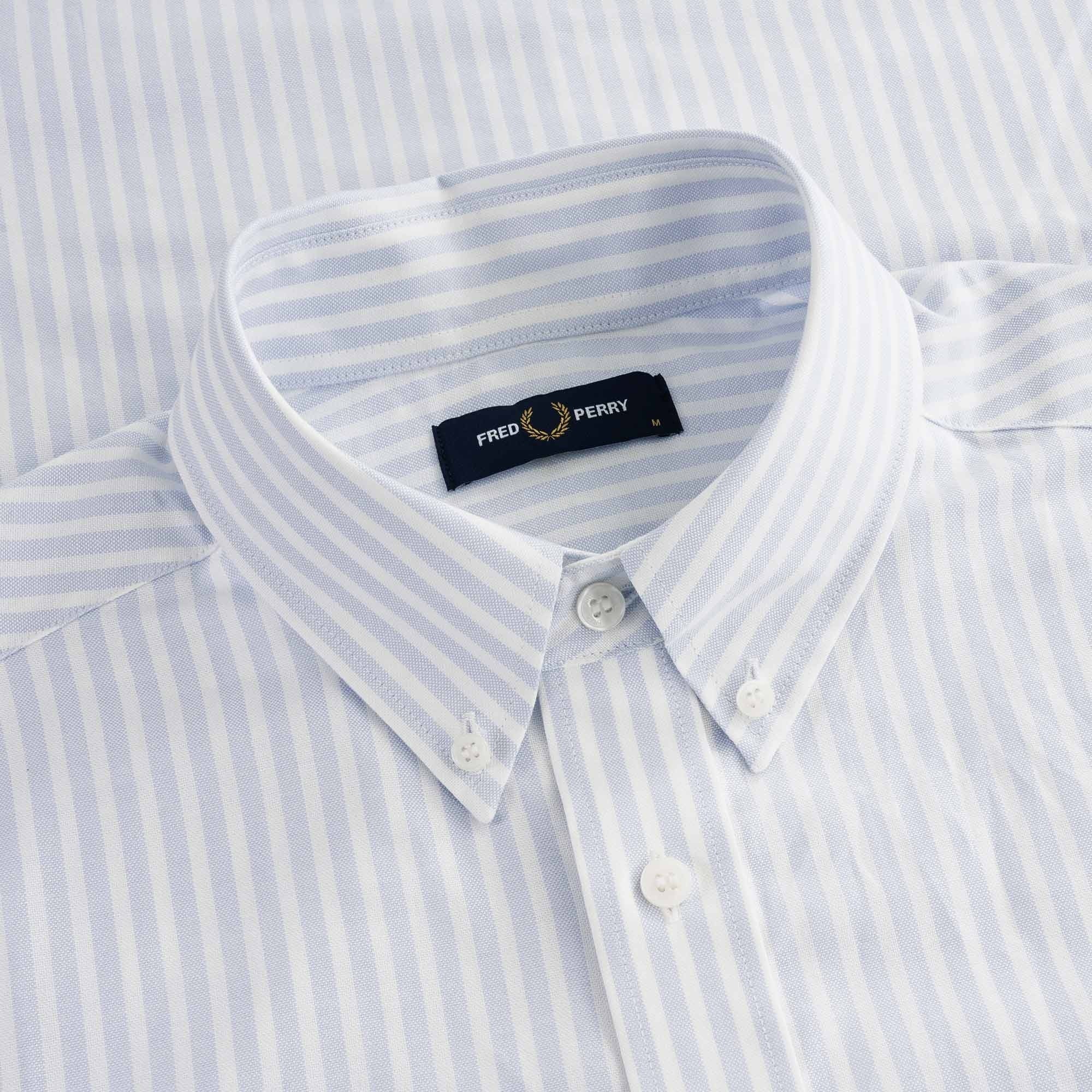 Vertical Stripe Shirt - Light Smoke