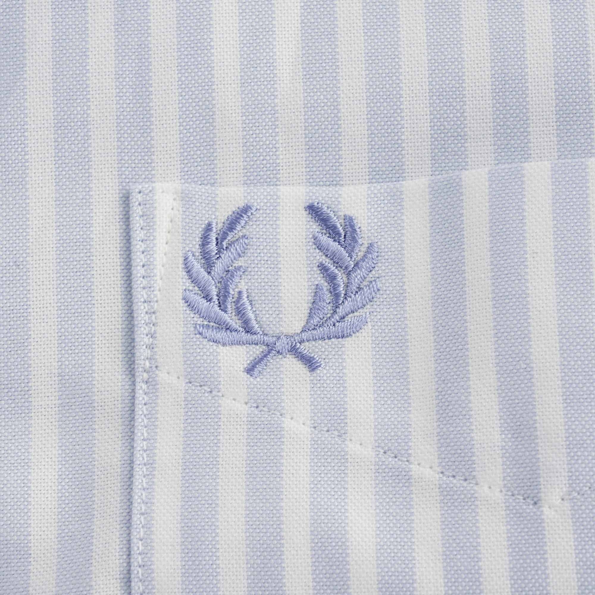 Vertical Stripe Shirt - Light Smoke