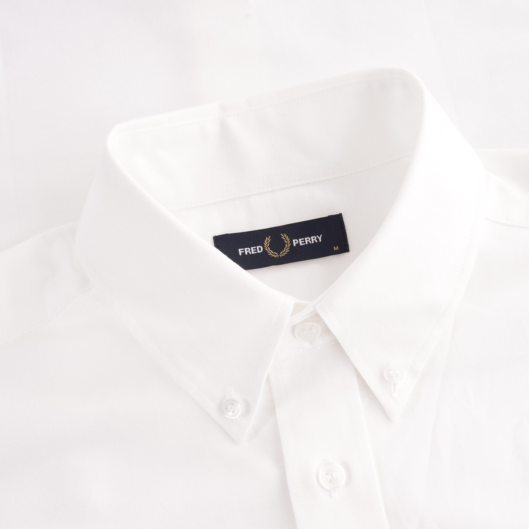 Short Sleeve Oxford Shirt - White