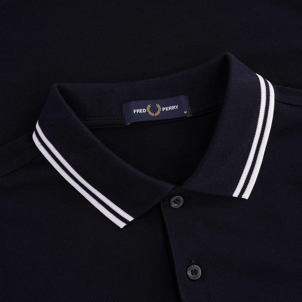 M3600 Twin Tipped Polo Shirt - Navy/White