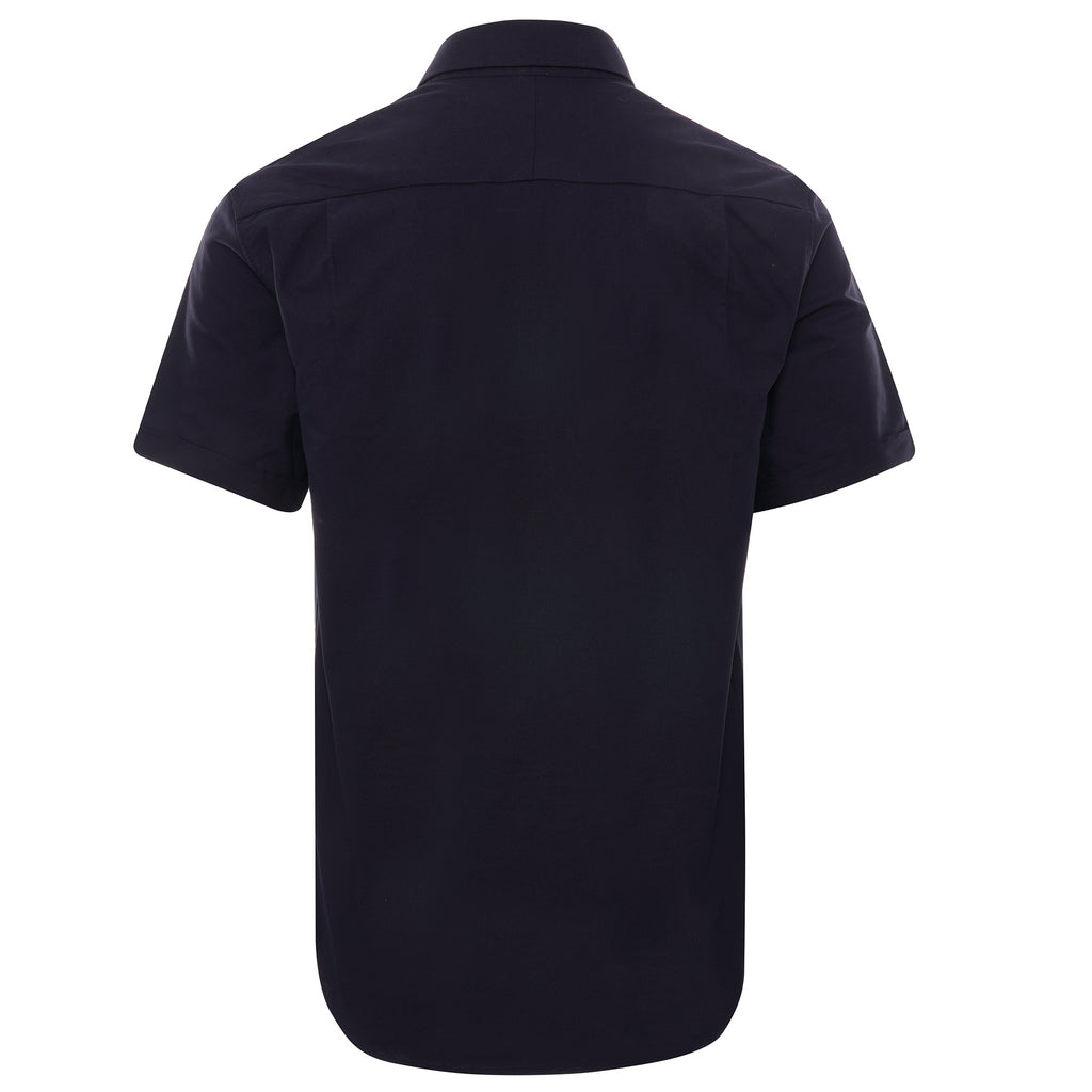 Short Sleeve Oxford Shirt - Navy