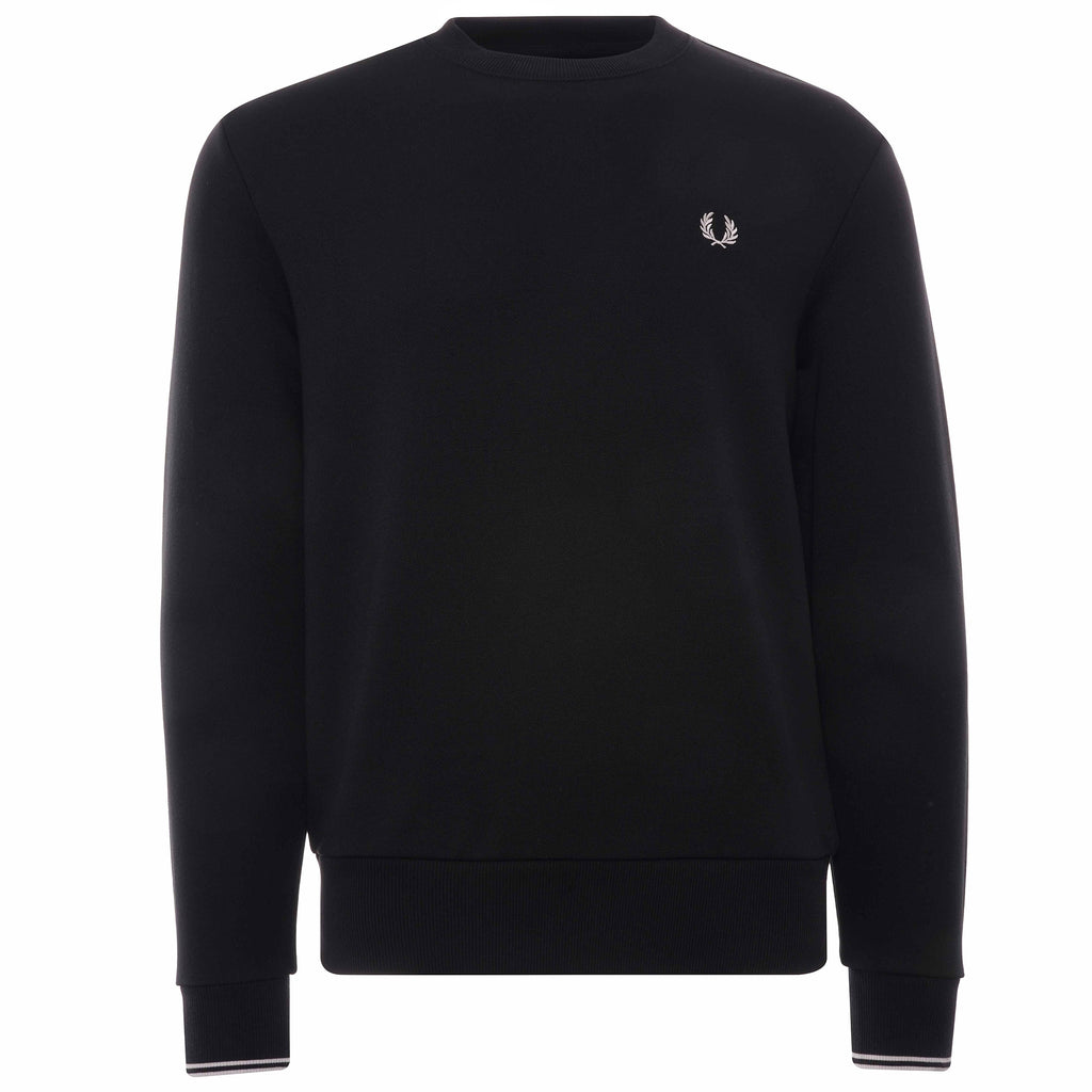 Crew Neck Sweatshirt - Black