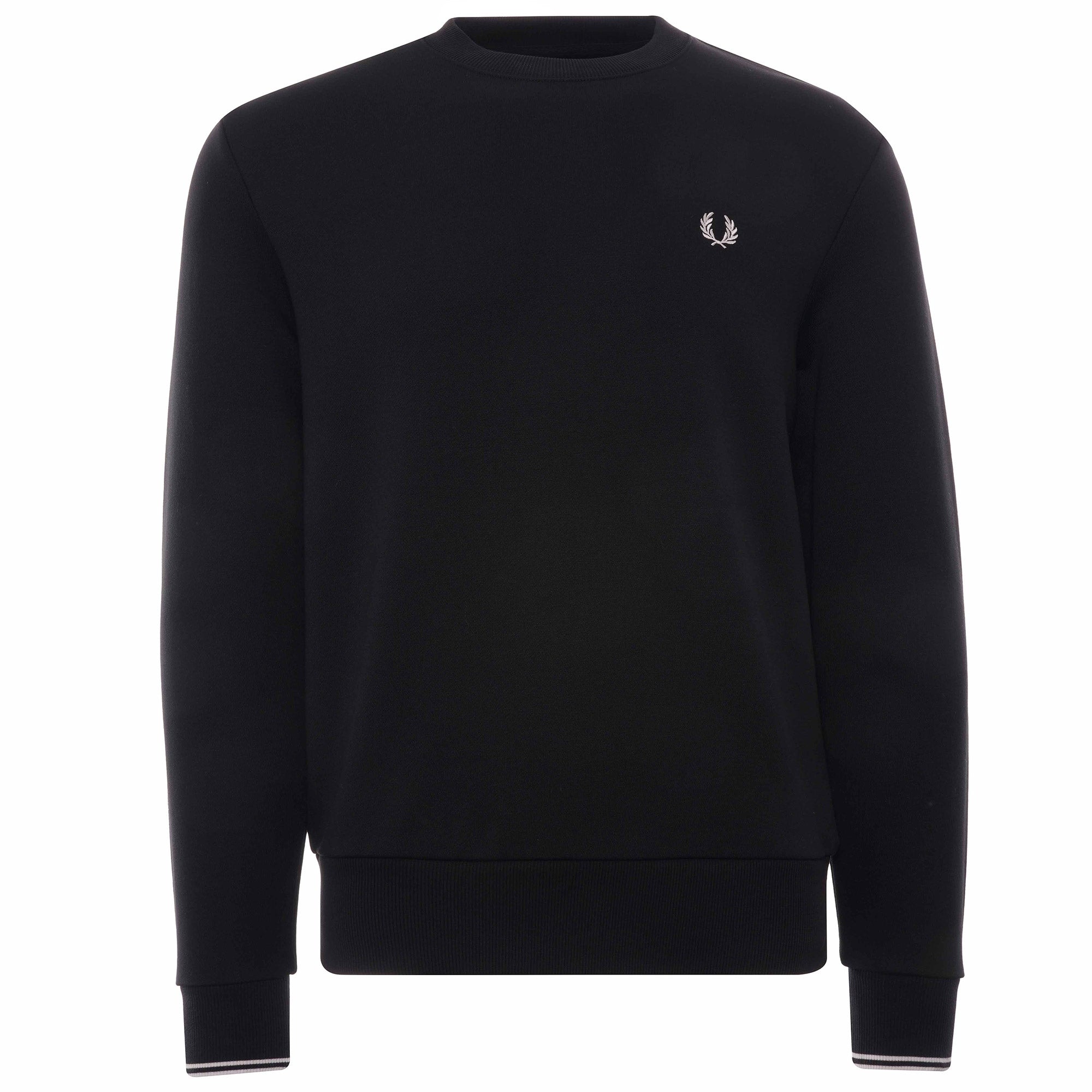Crew Neck Sweatshirt - Black