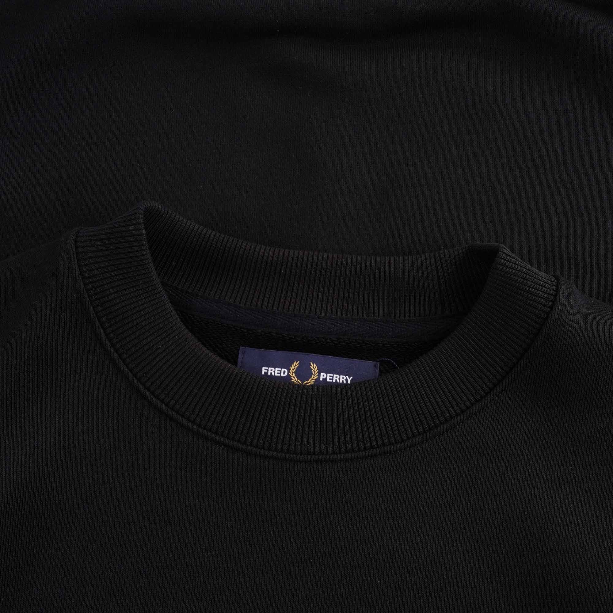 Crew Neck Sweatshirt - Black