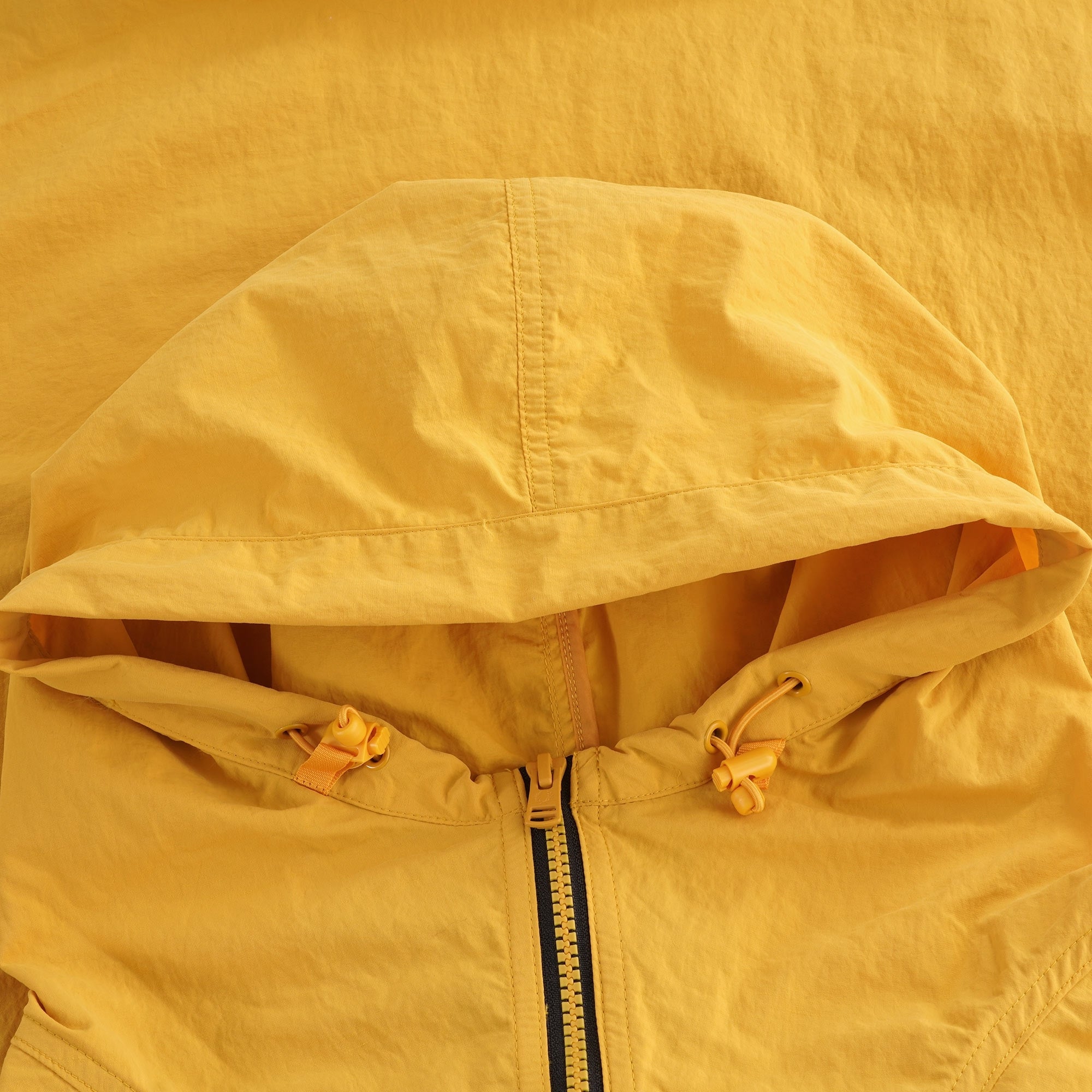 Half Zip Shell Jacket - Gold
