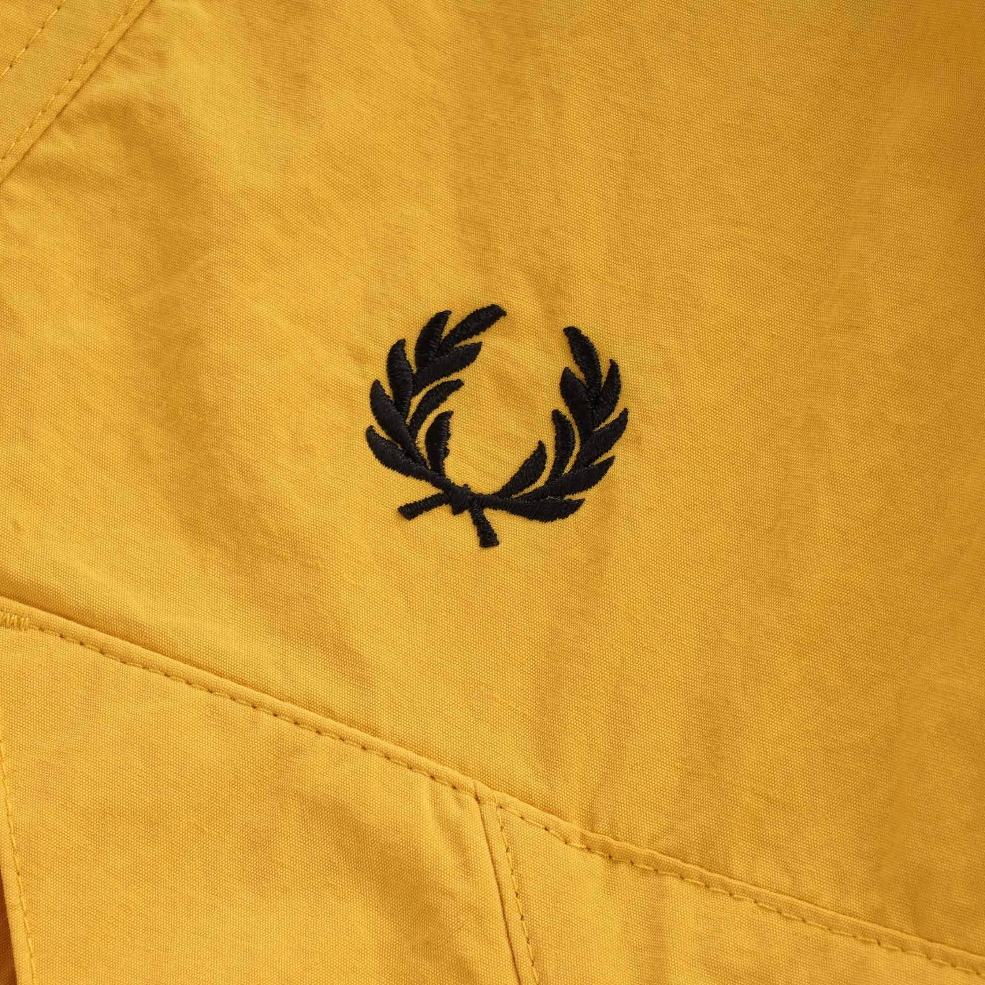 Half Zip Shell Jacket - Gold