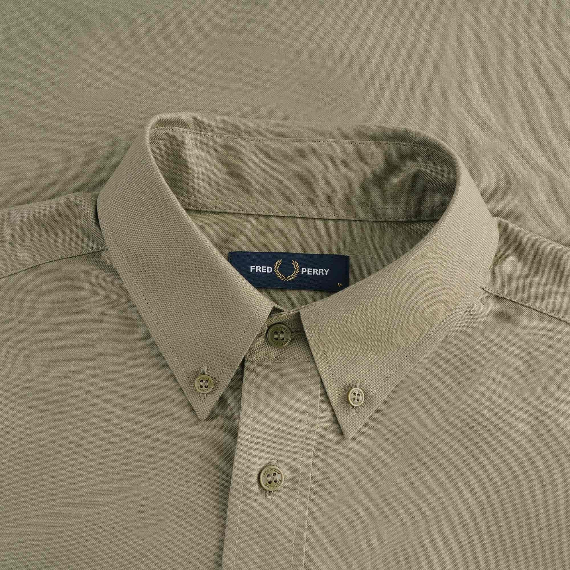 Short Sleeve Oxford Shirt - Sage