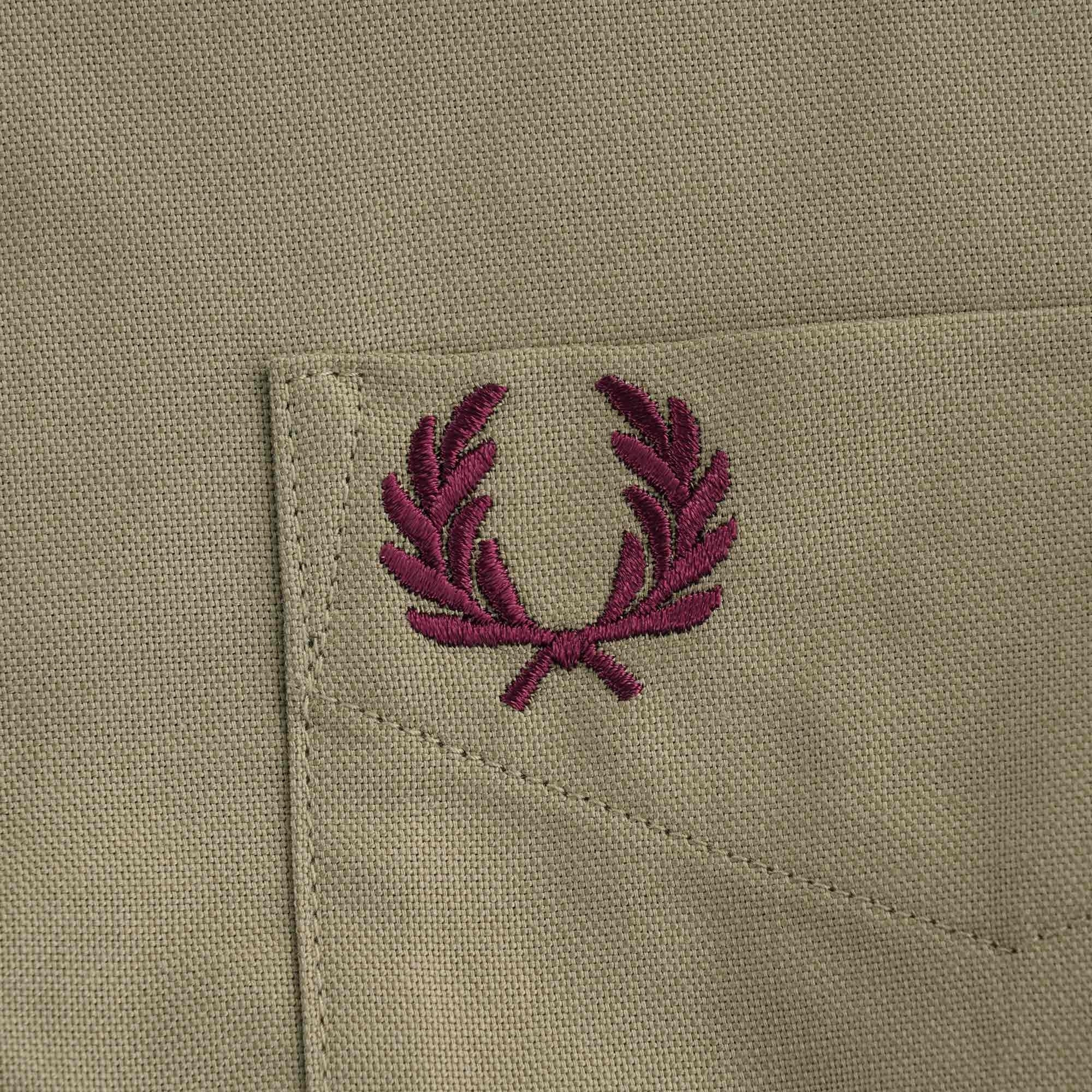 Short Sleeve Oxford Shirt - Sage