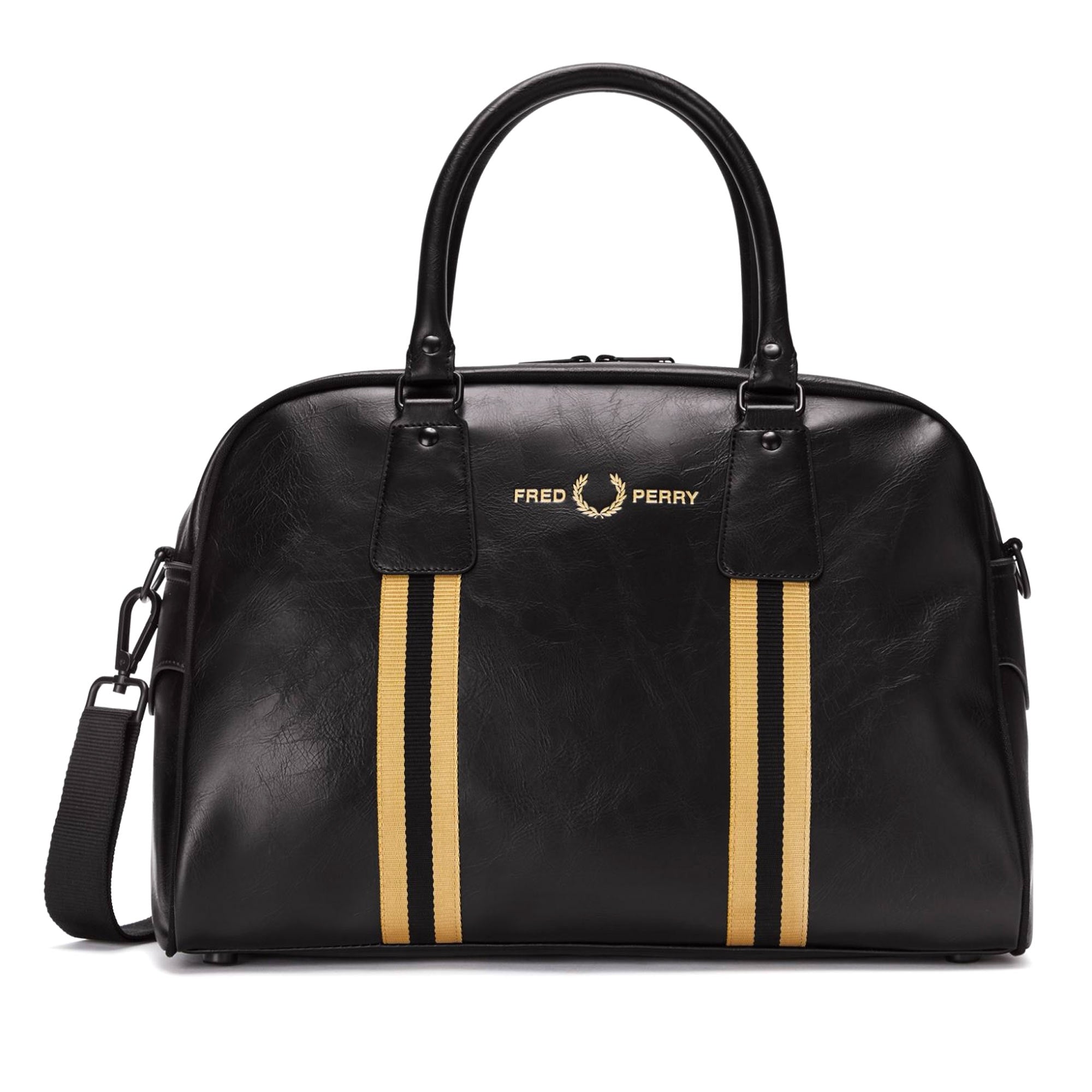 Refined Webbing Grip Bag - Black