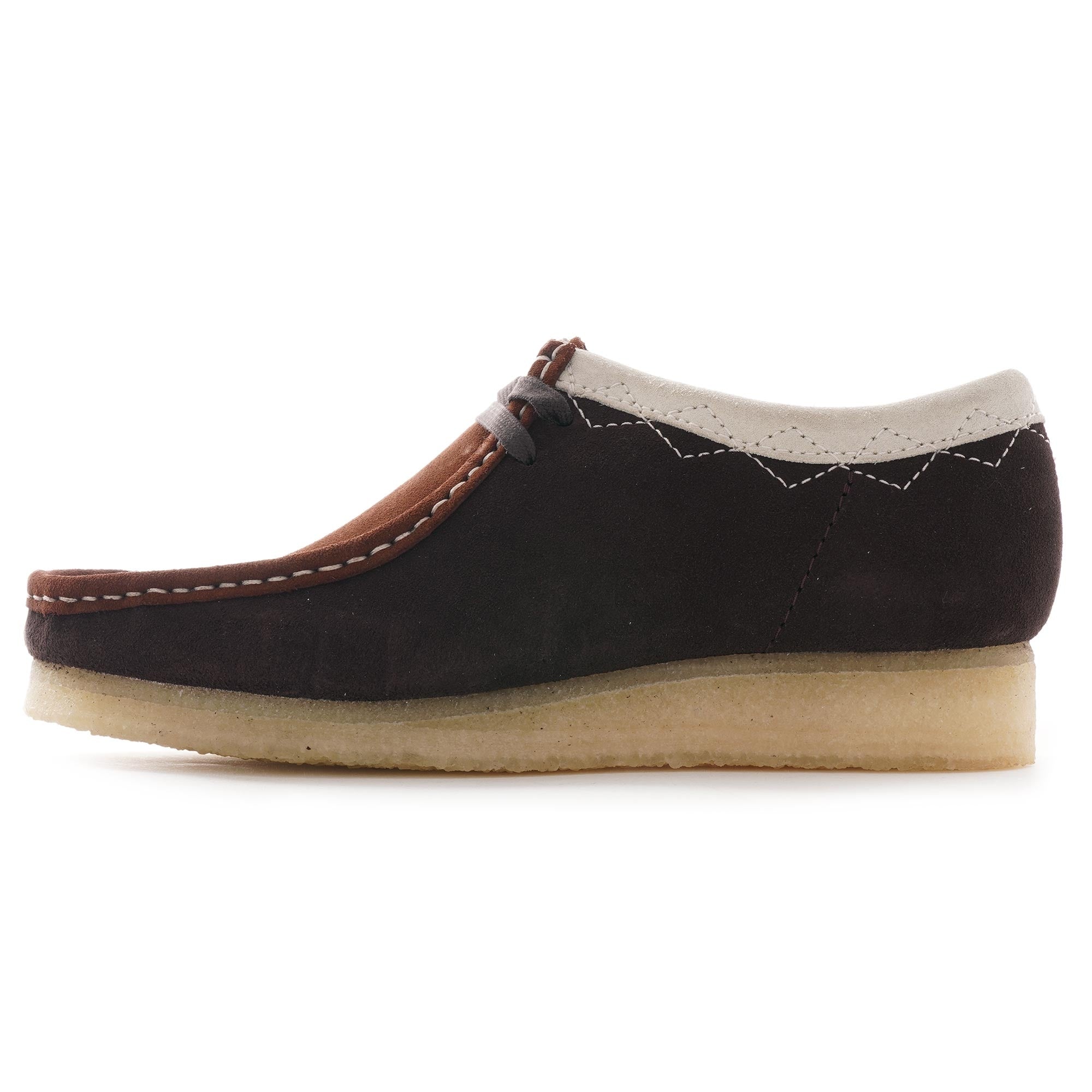 Wallabee - Dark Tan Combi
