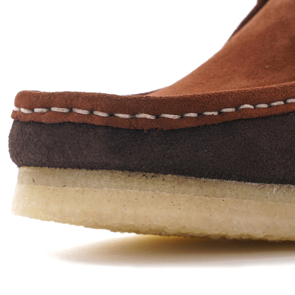 Wallabee - Dark Tan Combi