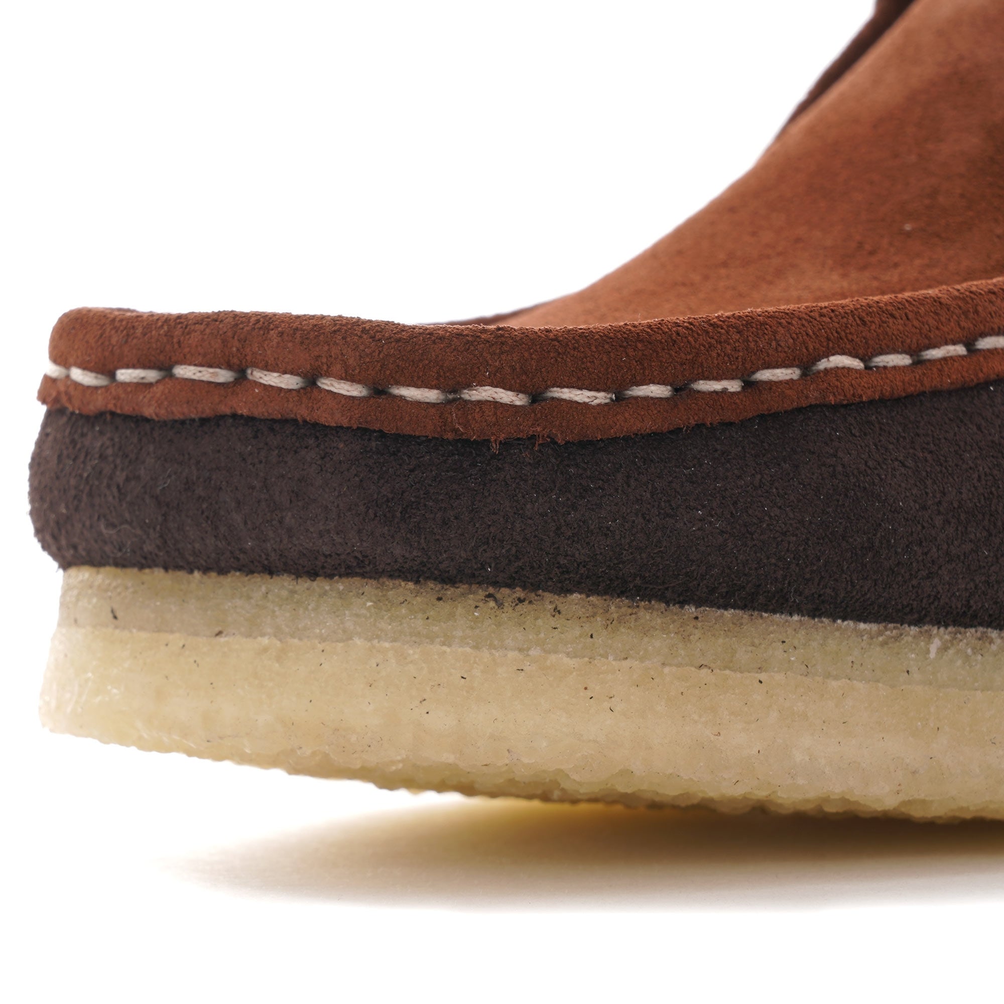 Wallabee - Dark Tan Combi