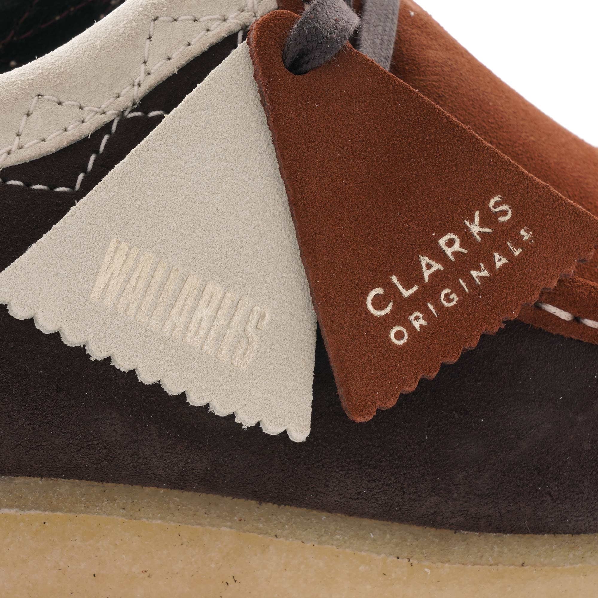 Wallabee - Dark Tan Combi