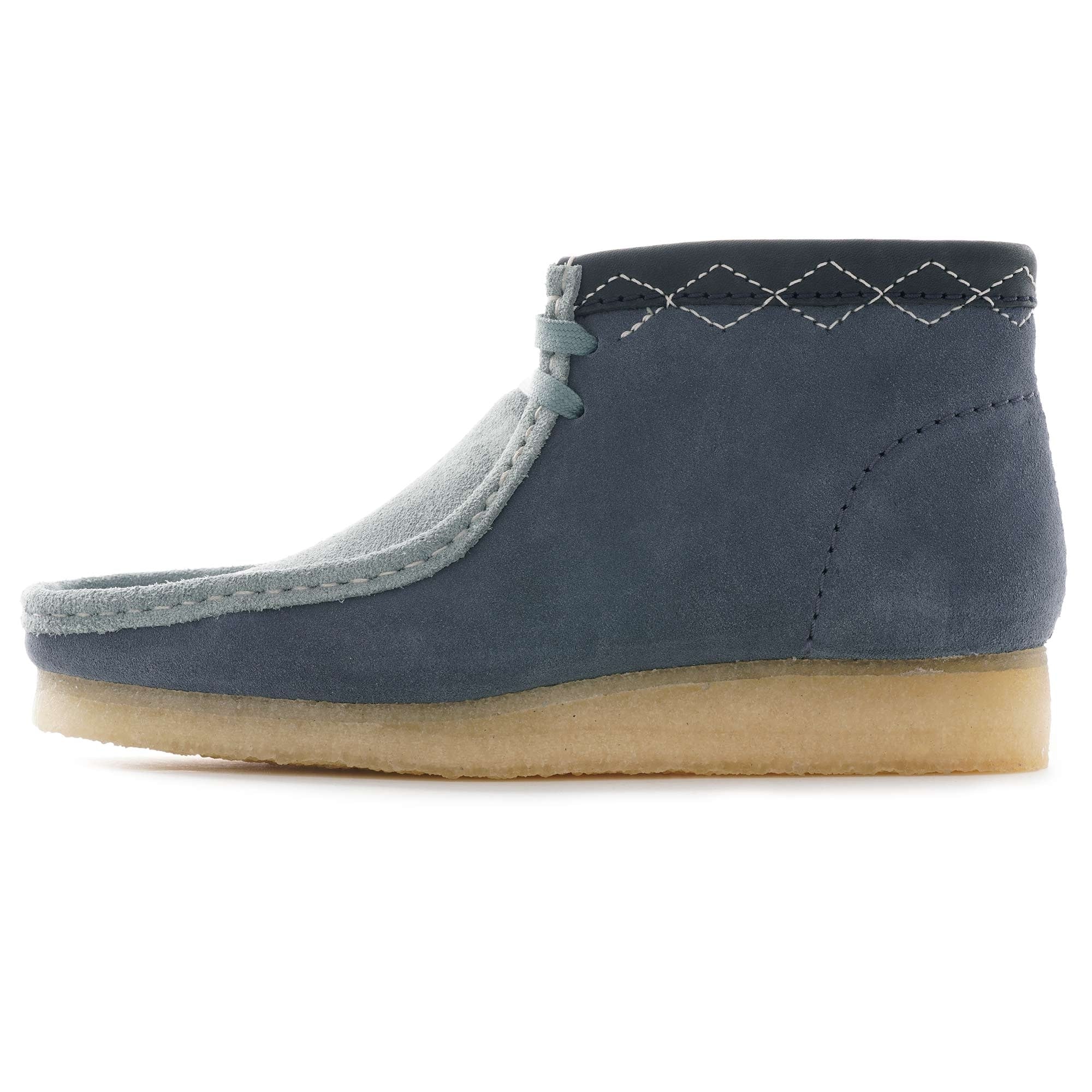 Wallabee Boot - Blue Combi