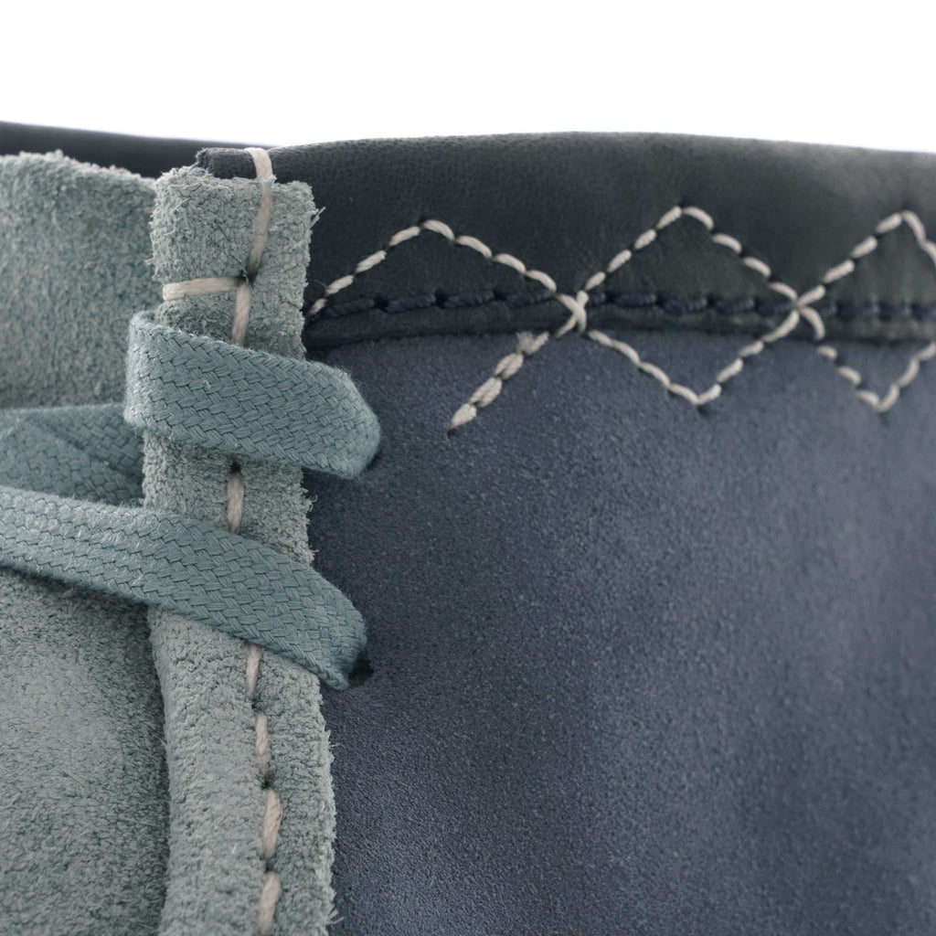 Wallabee Boot - Blue Combi