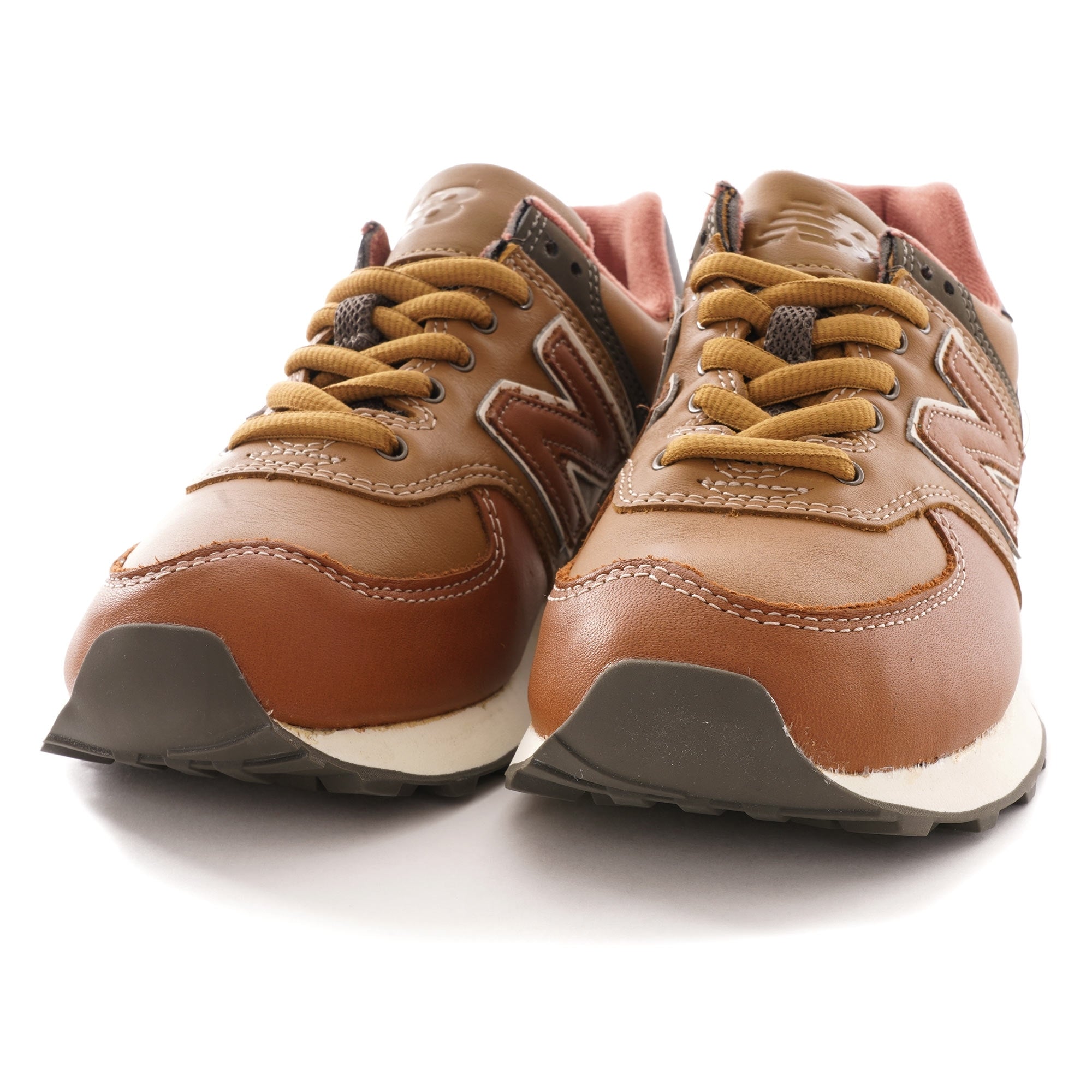 574 Leather - Brown
