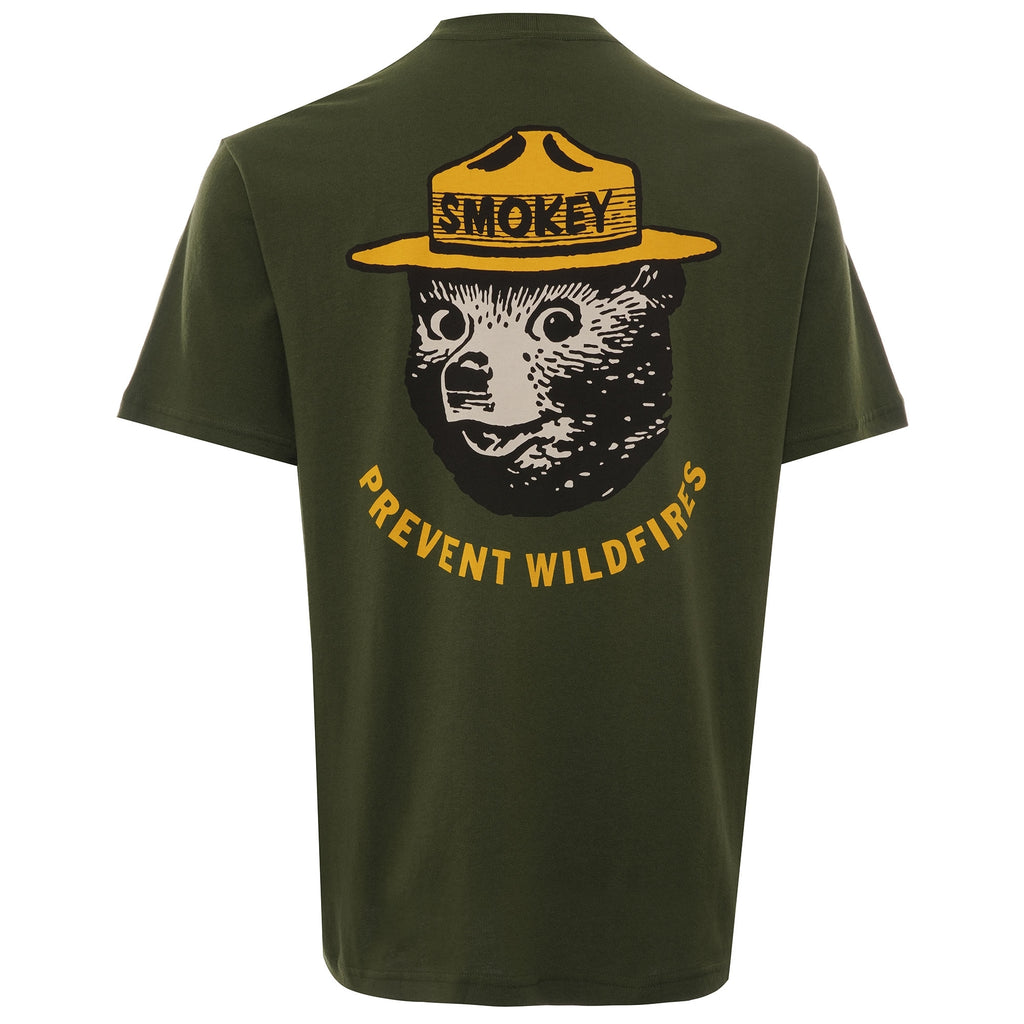 Smokey Bear Pioneer Graphic T-Shirt - Timber
