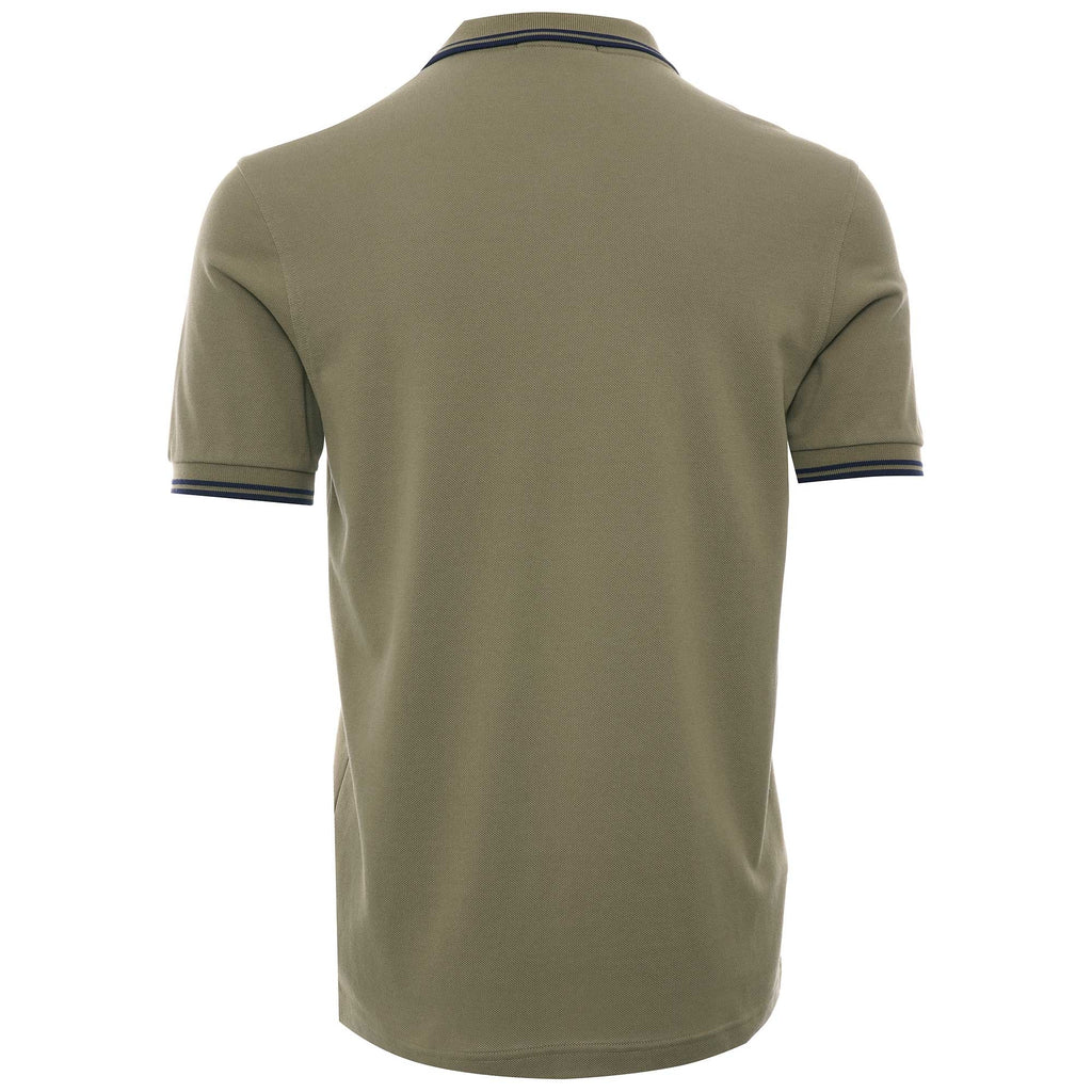 M3600 Twin Tipped Polo - Sage/Navy