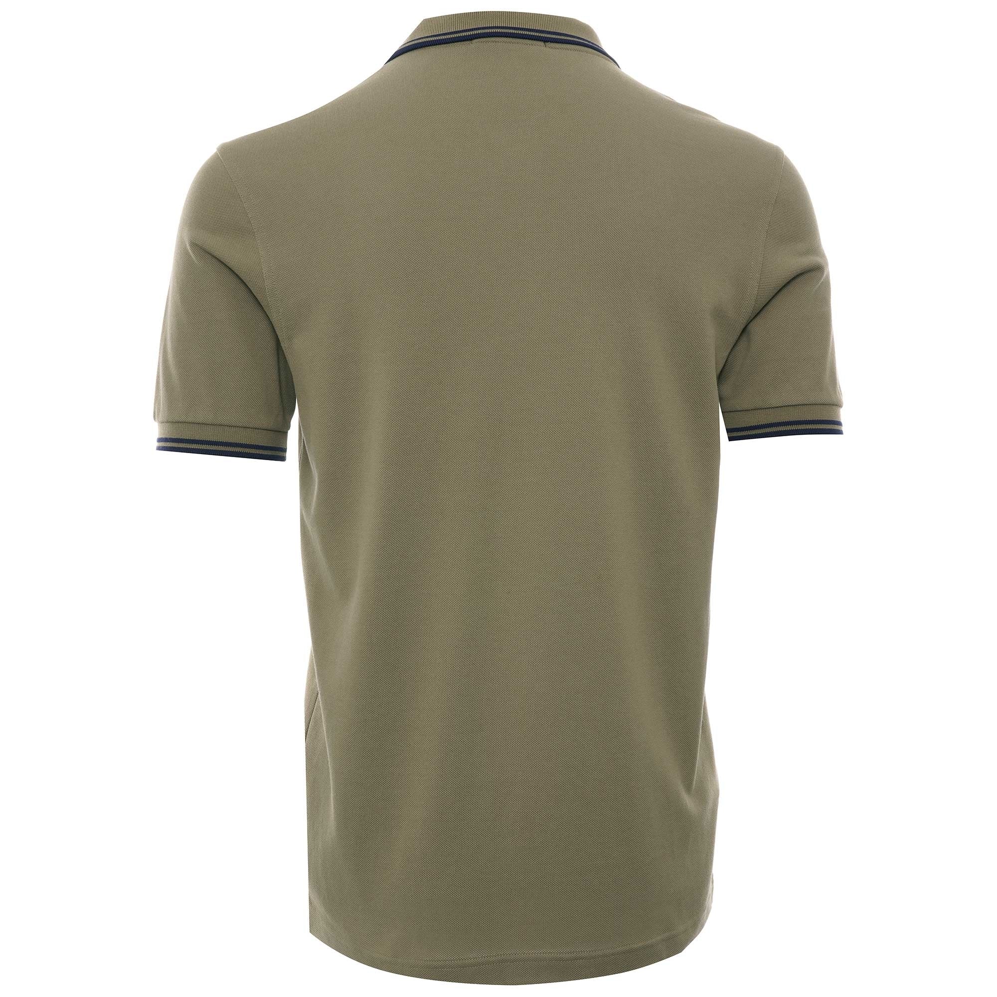 M3600 Twin Tipped Polo - Sage/Navy