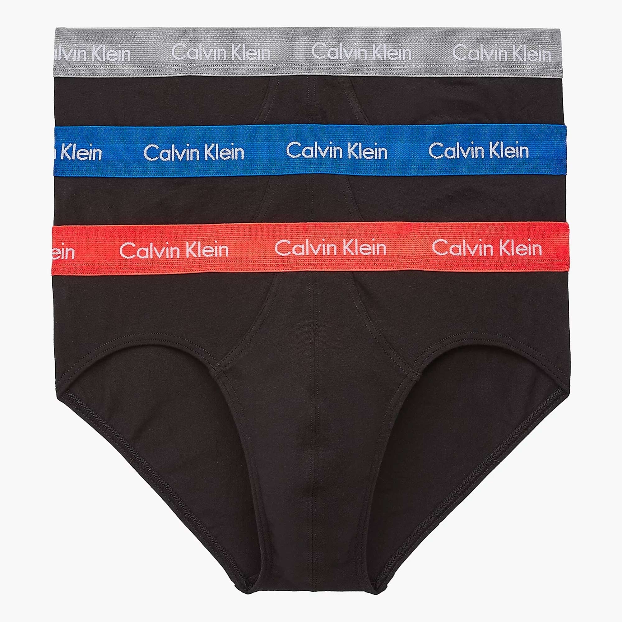 3 Pack Stretch Cotton Hip Brief - Multi
