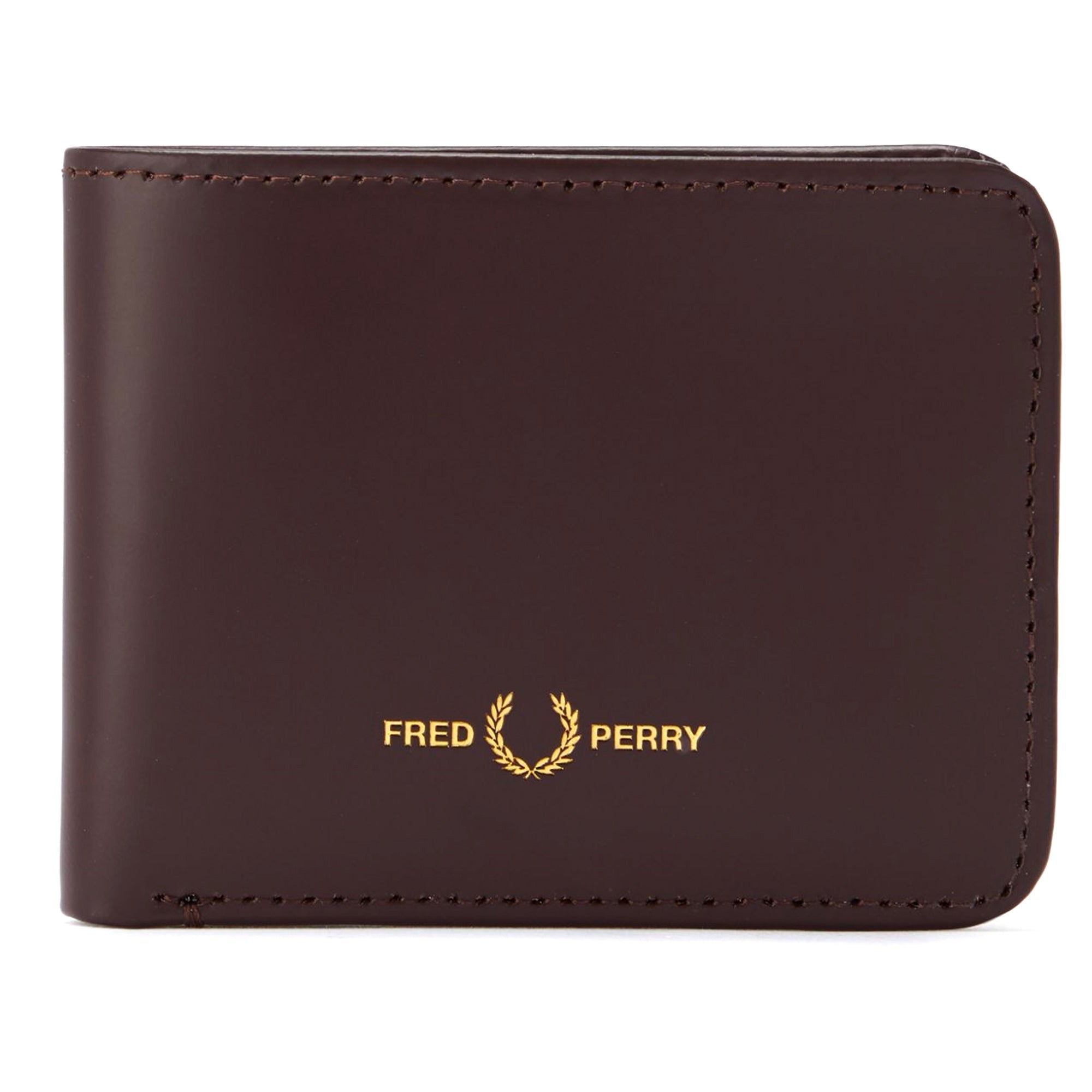 Matt Leather Billfold Wallet - Oxblood