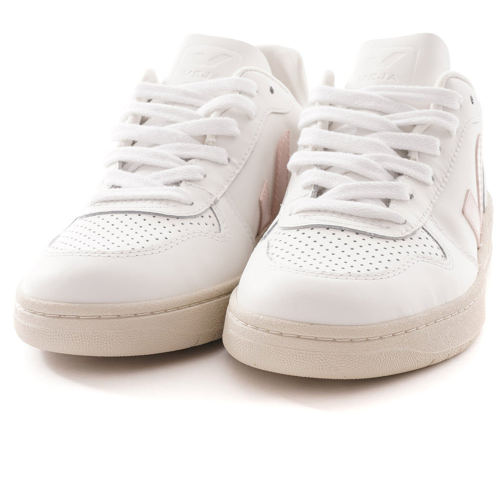 Womens V-10 Leather - White/Petale