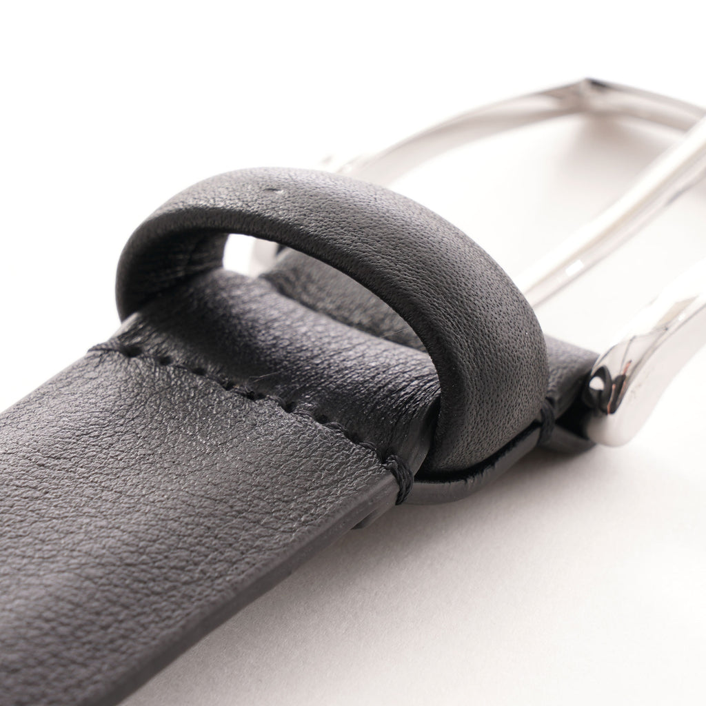 Anderson's Belts Nappa Leather Belt - Black