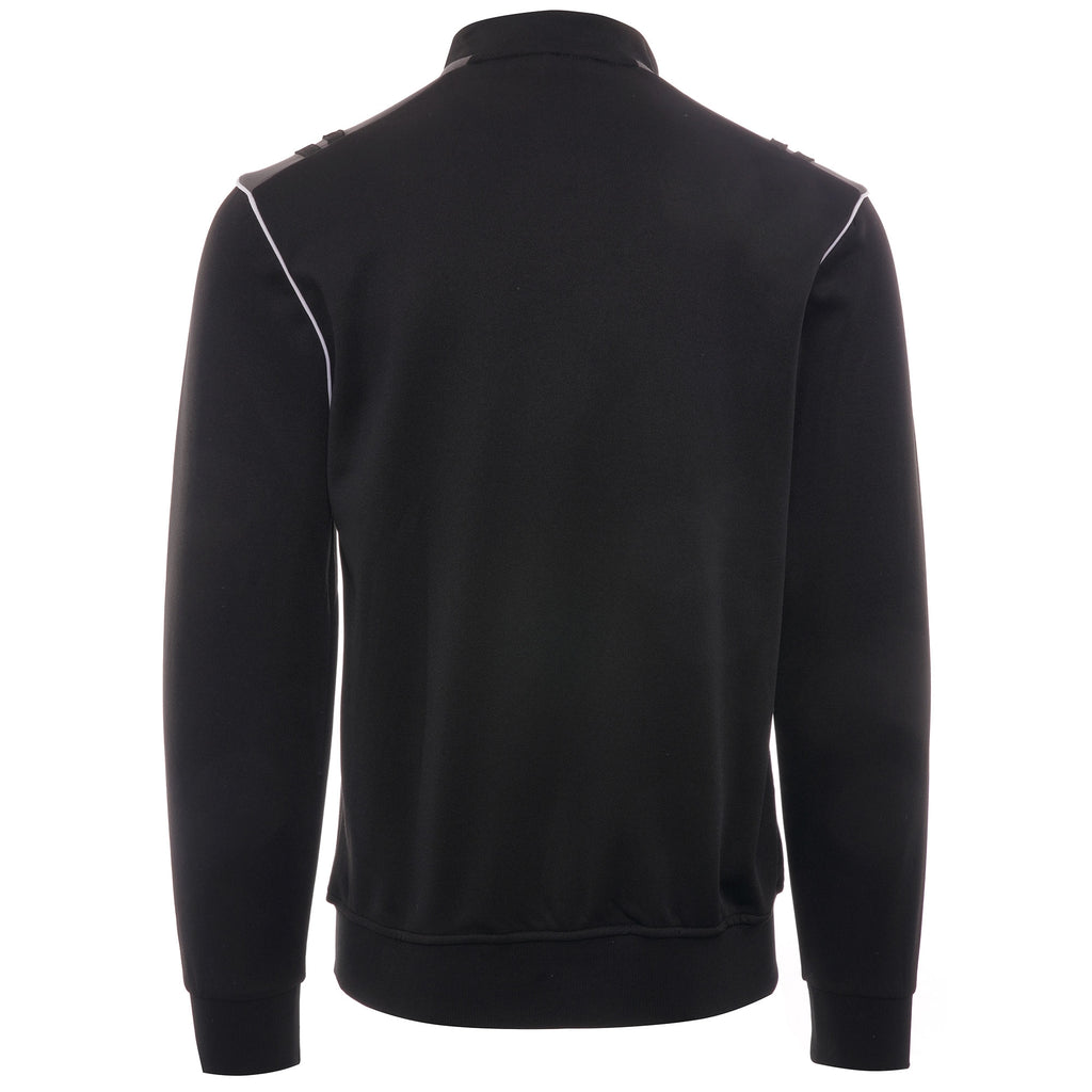 Sammy Track Top - Black/Charcoal Grey/ White