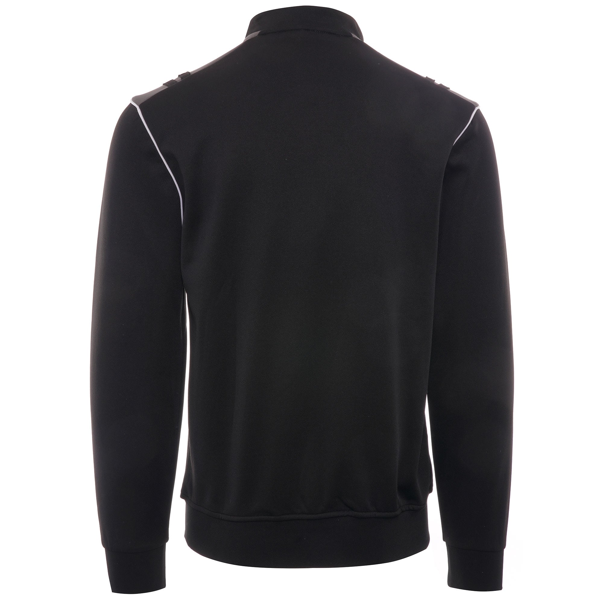 Sammy Track Top - Black/Charcoal Grey/ White