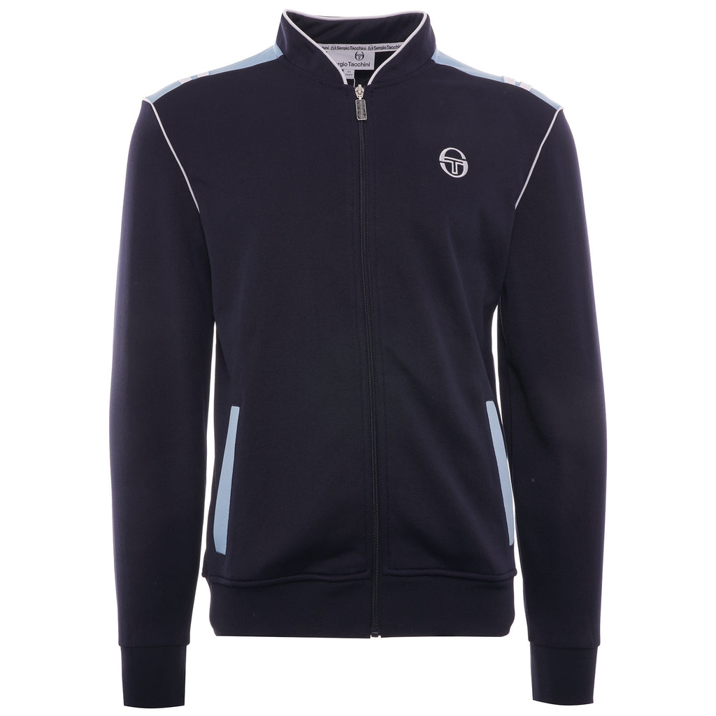 Sammy Track Top - Night Sky/Airy Blue/White