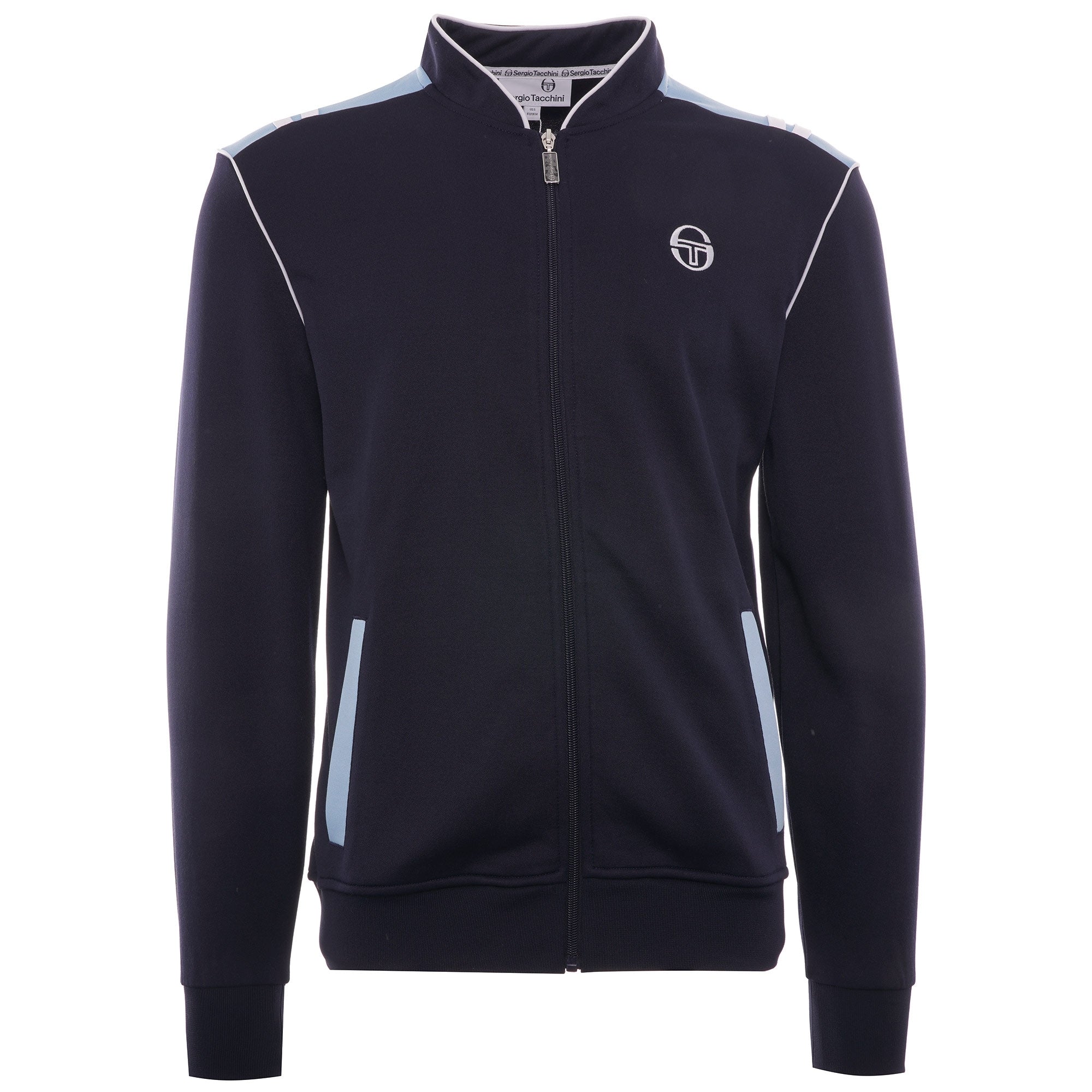 Sammy Track Top - Night Sky/Airy Blue/White
