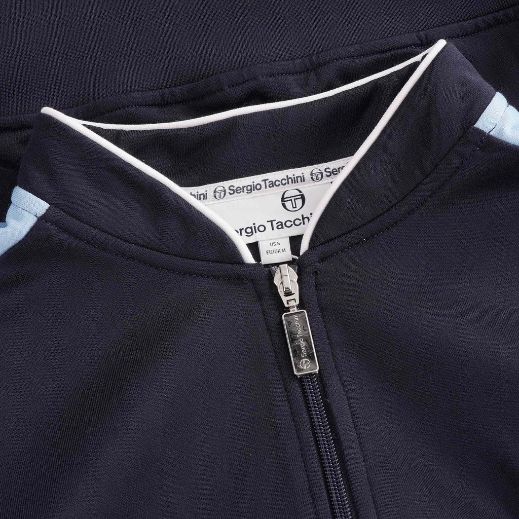 Sammy Track Top - Night Sky/Airy Blue/White