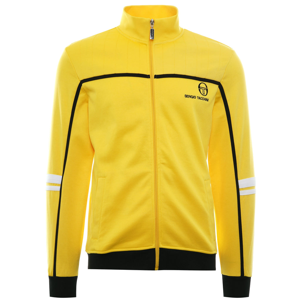 Frankie Track Jacket - Yellow/White/Black