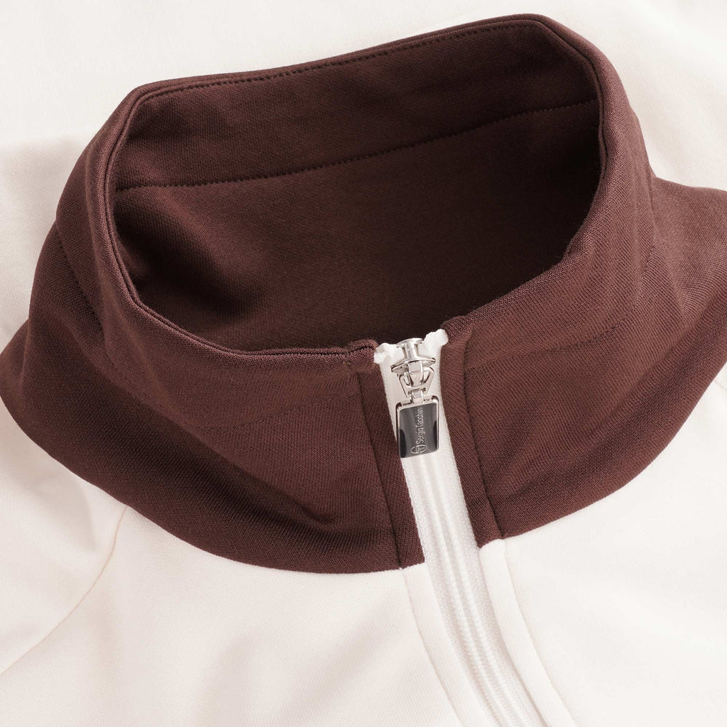 Dallas Track Top - Soya/French Roast/Red Clay