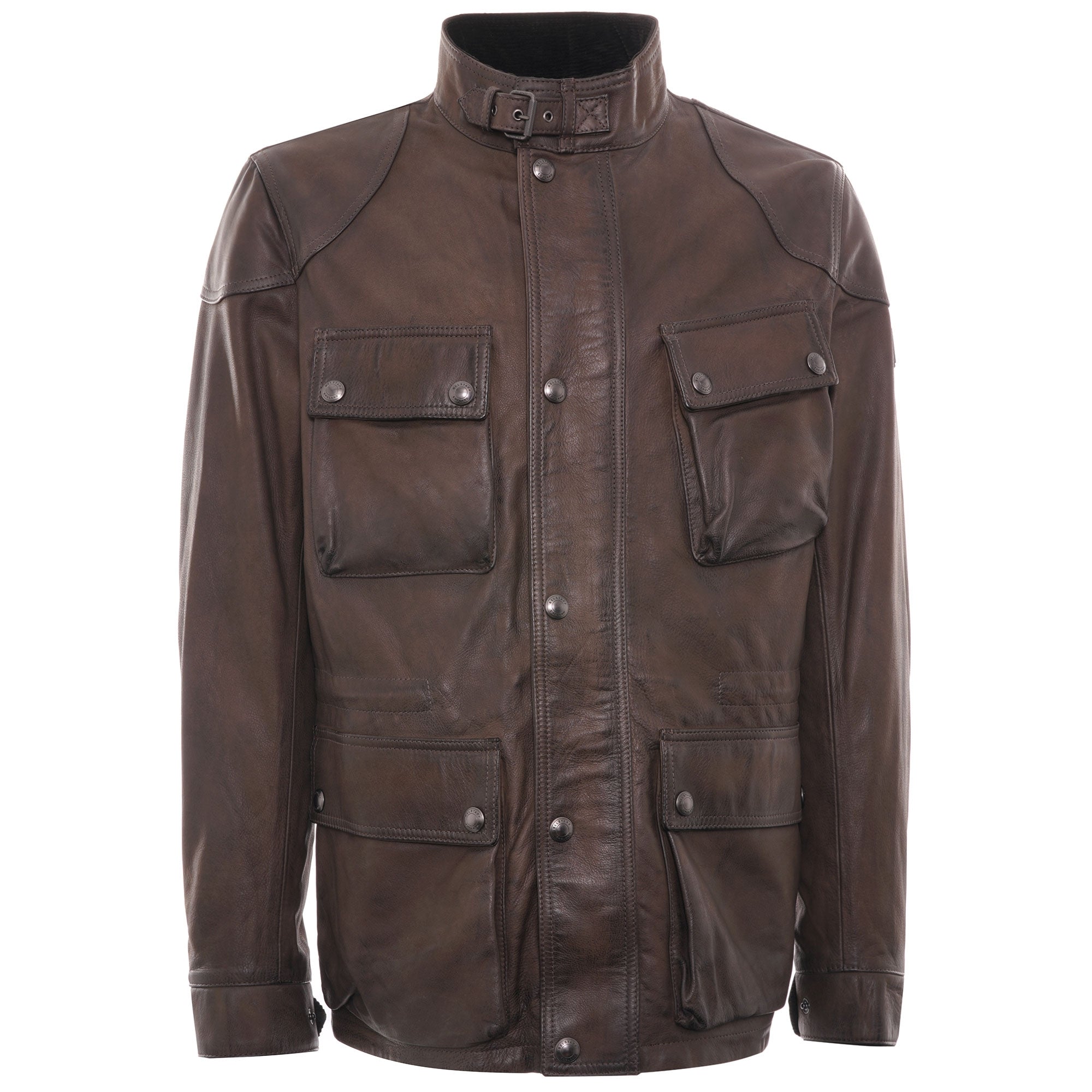 Burnished Nubuck Fieldmaster Jacket - Taupe