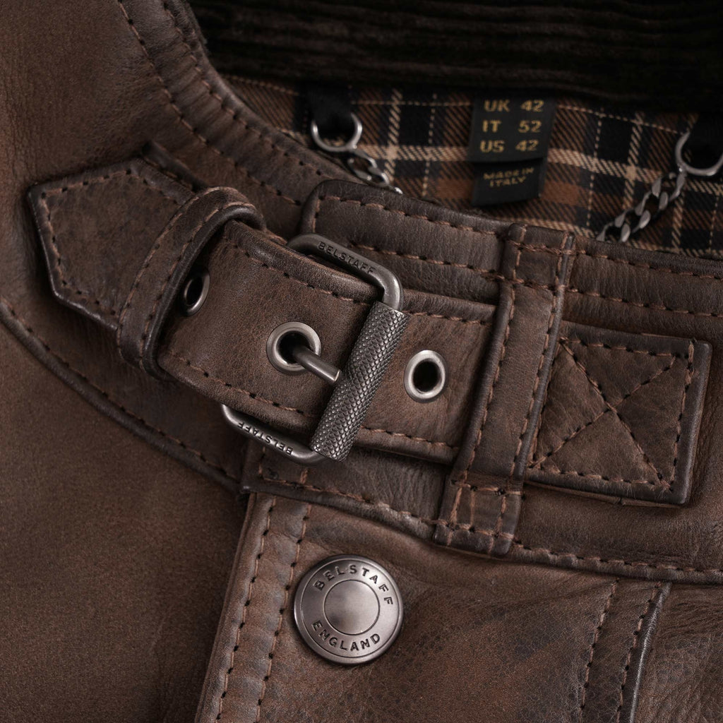Burnished Nubuck Fieldmaster Jacket - Taupe
