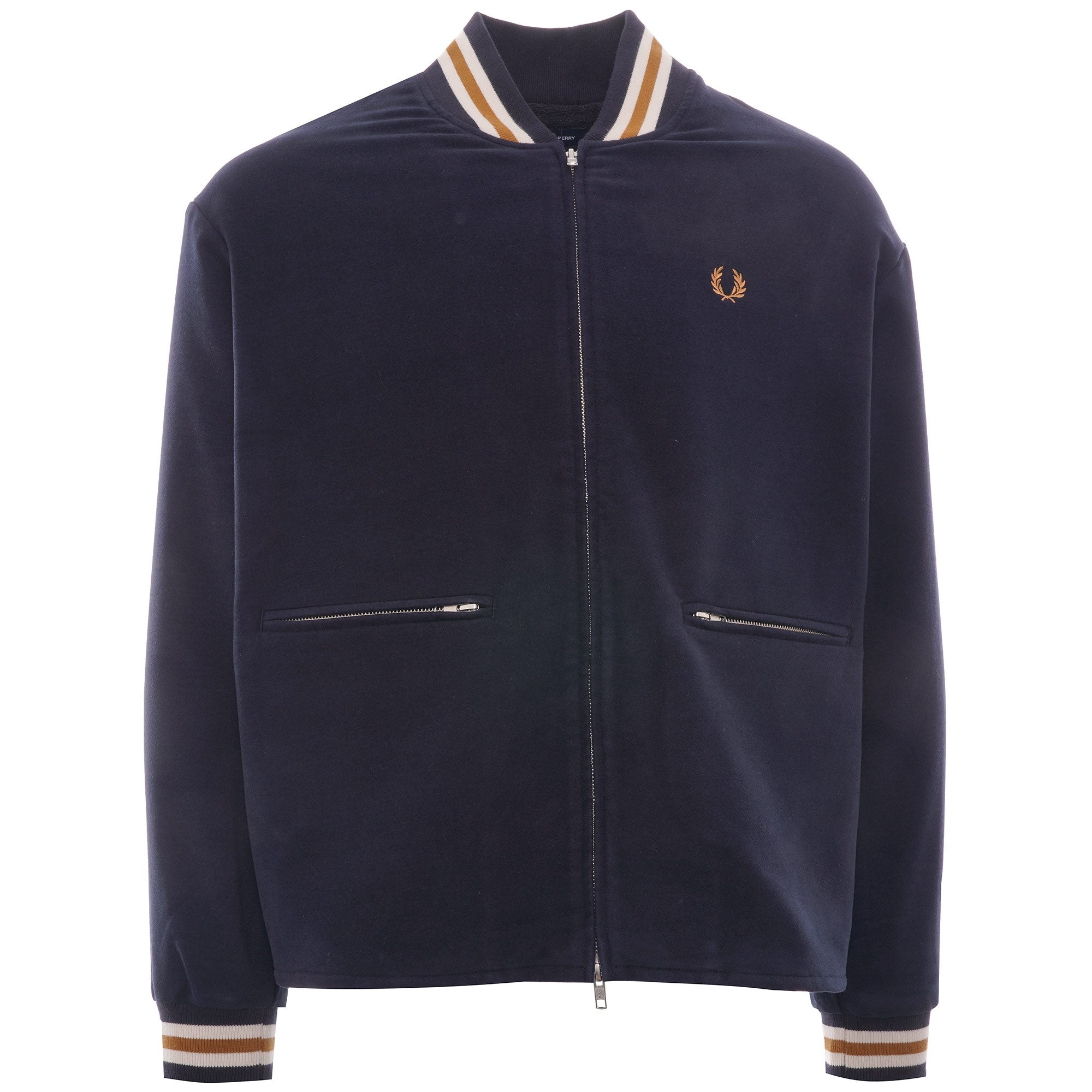 Towel Bomber Jacket - Navy