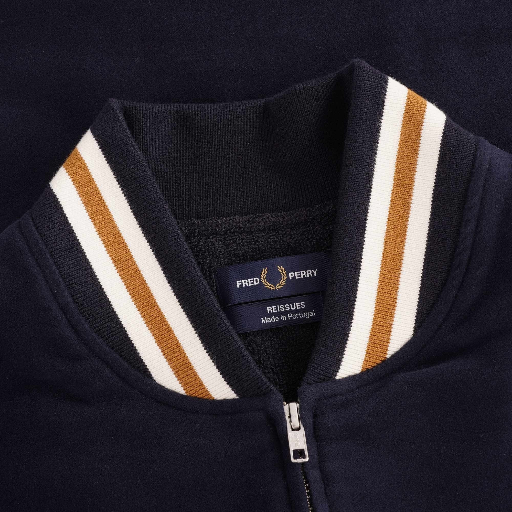 Towel Bomber Jacket - Navy