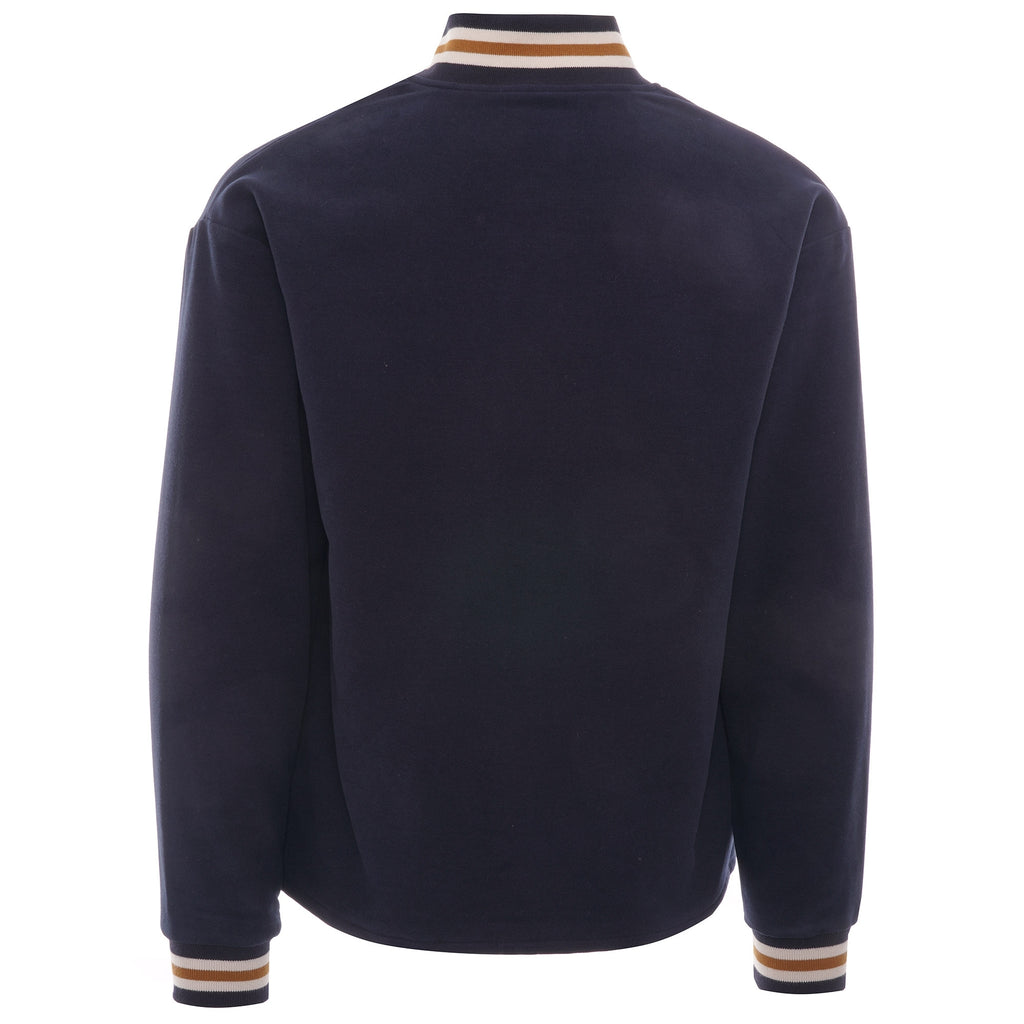 Towel Bomber Jacket - Navy