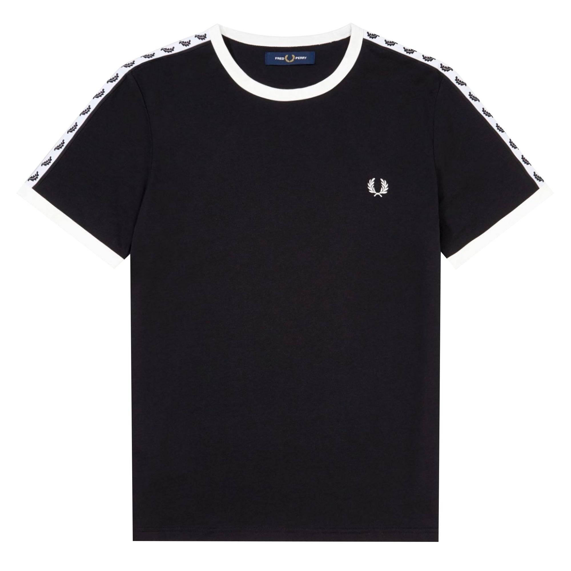 Tape Ringer Tee - Black