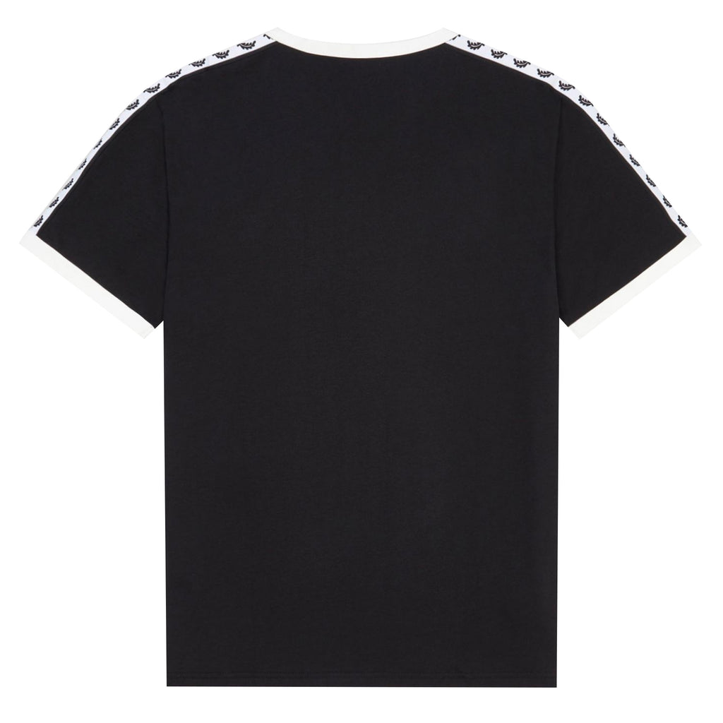 Tape Ringer Tee - Black