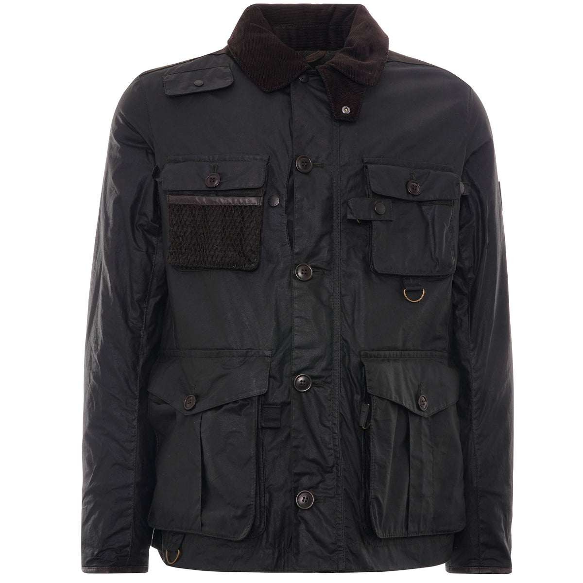 Barbour Gold Standard Supa-Fission Wax Jacket - Sage – Stuarts London