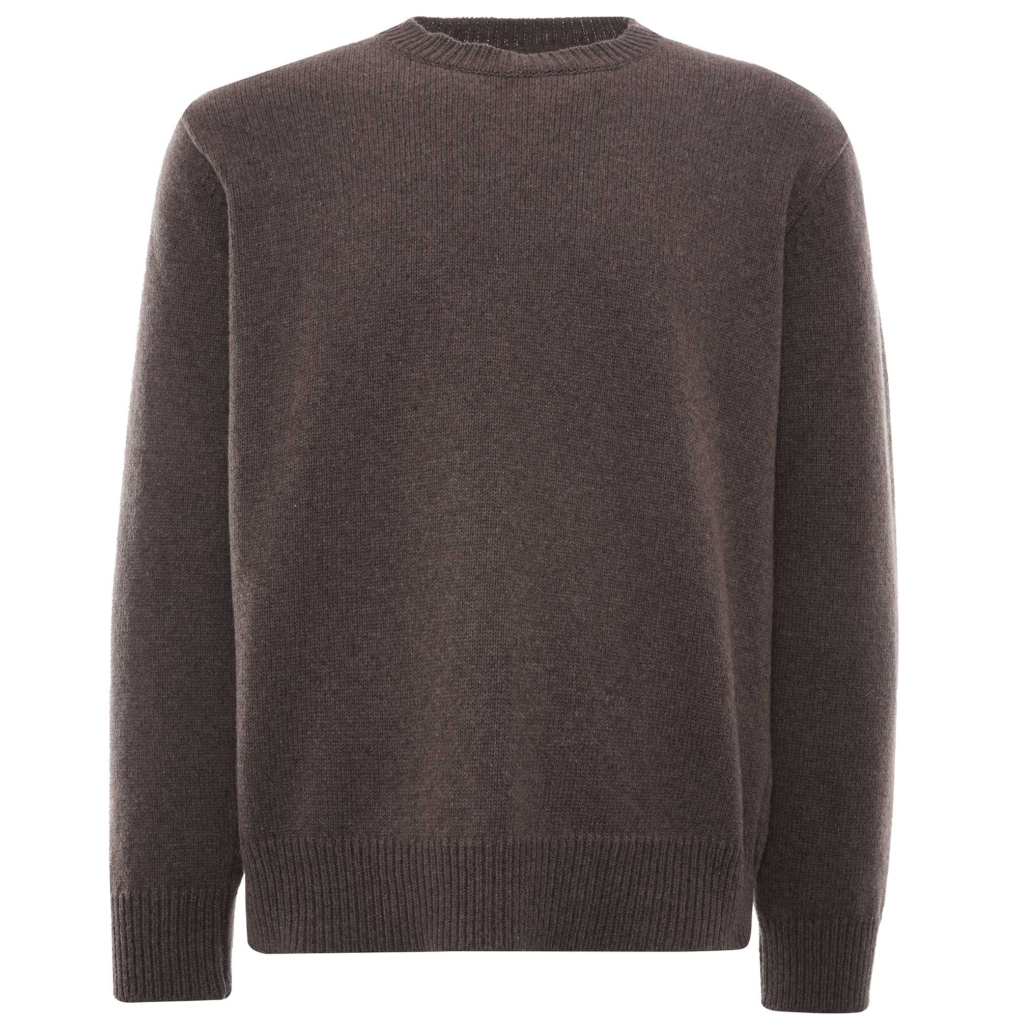 Loose Crew Recycled Wool - Light Brown