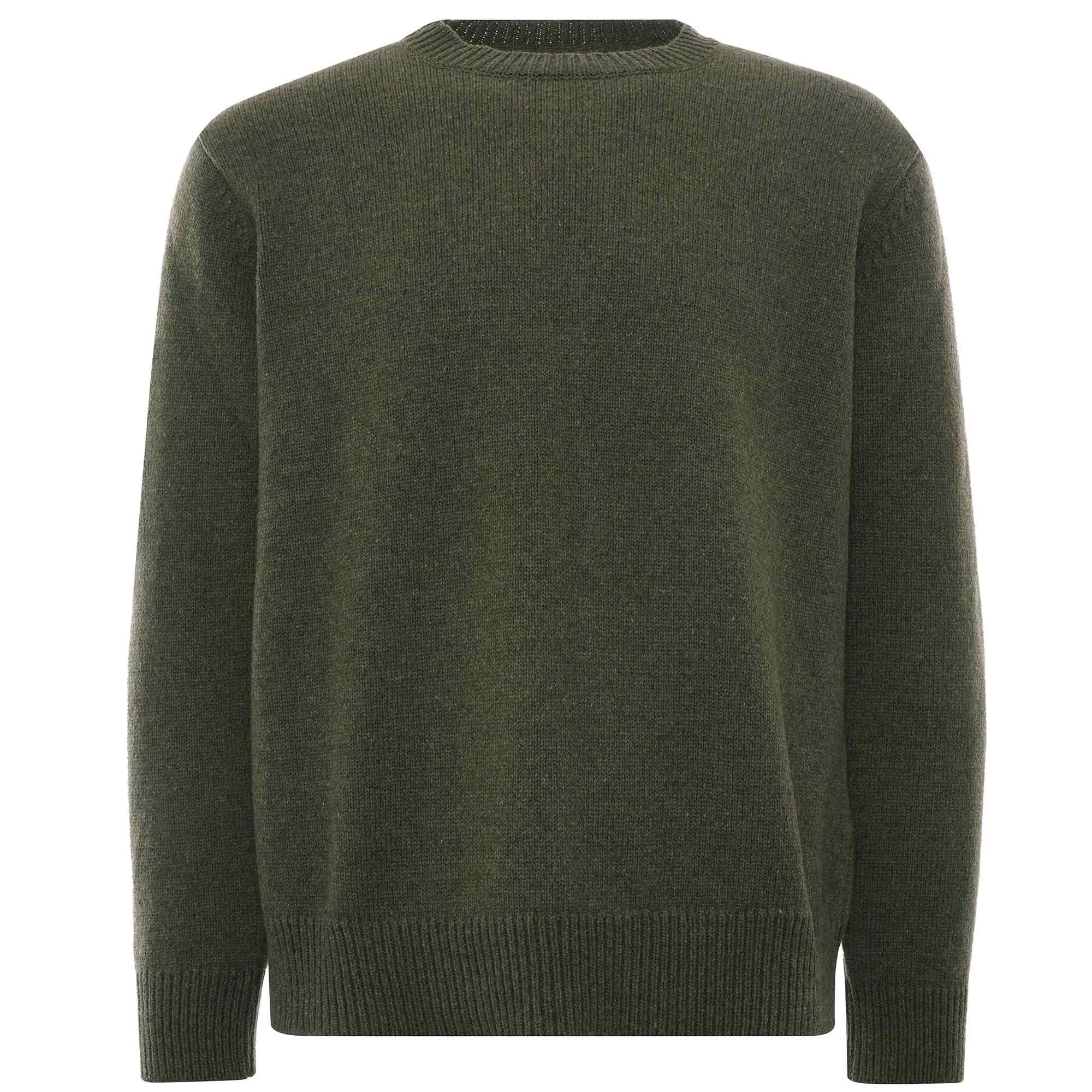Loose Crew Recycled Wool - Cool Green