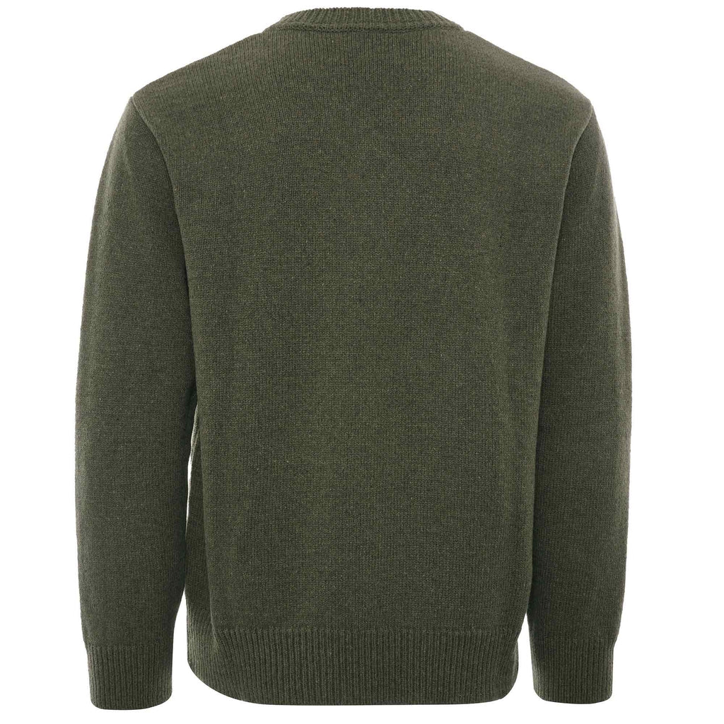 Loose Crew Recycled Wool - Cool Green