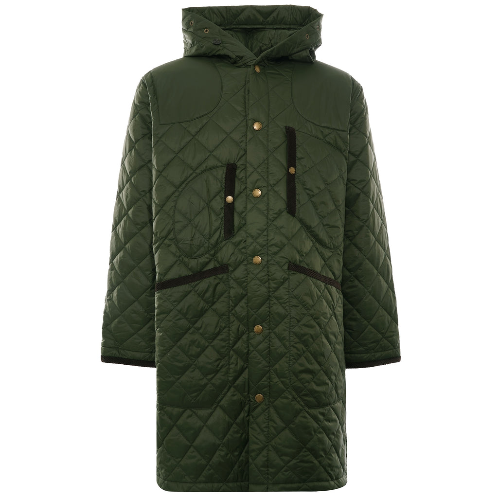x Engineered Garments Jankees Quilt Jacket - Olive