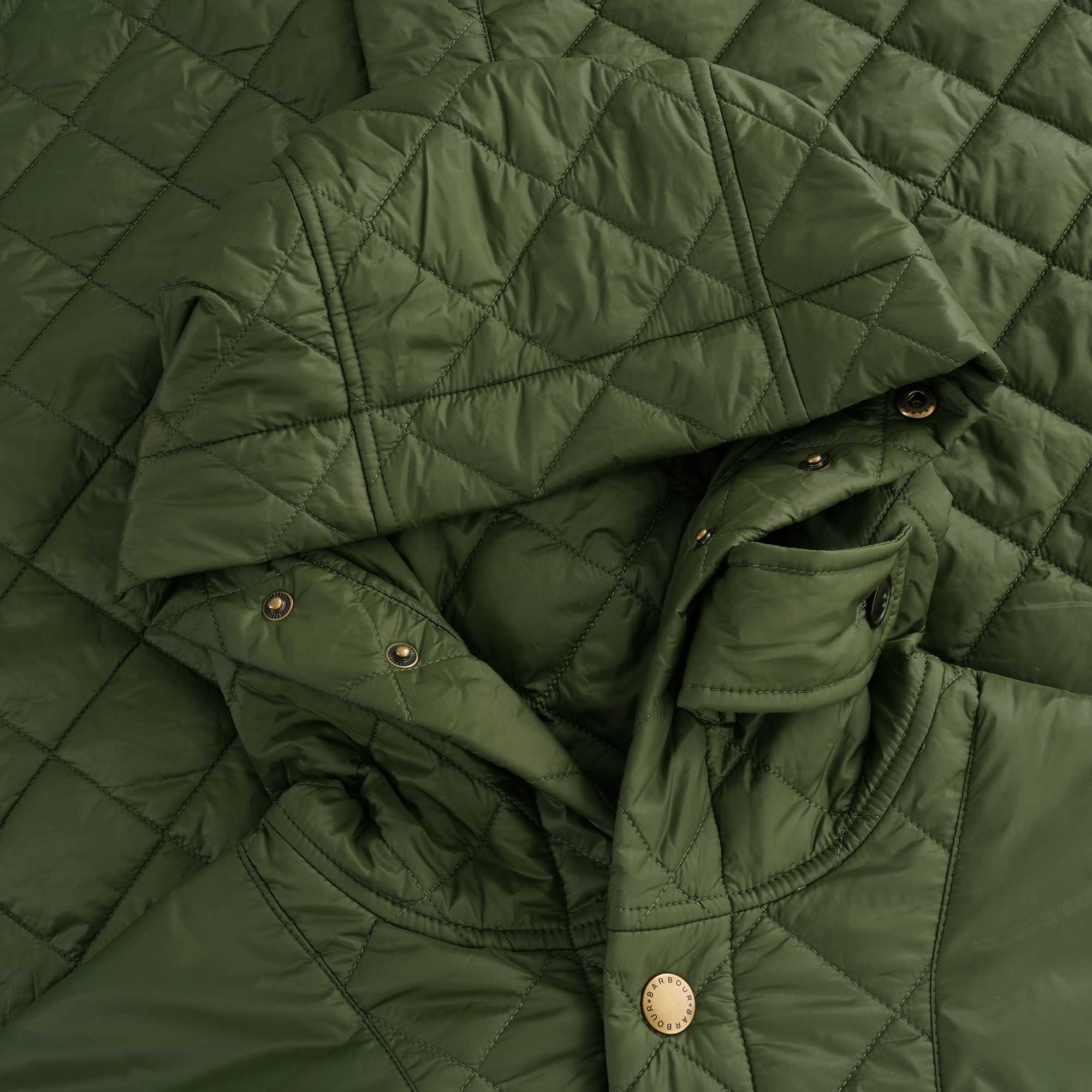 x Engineered Garments Jankees Quilt Jacket - Olive