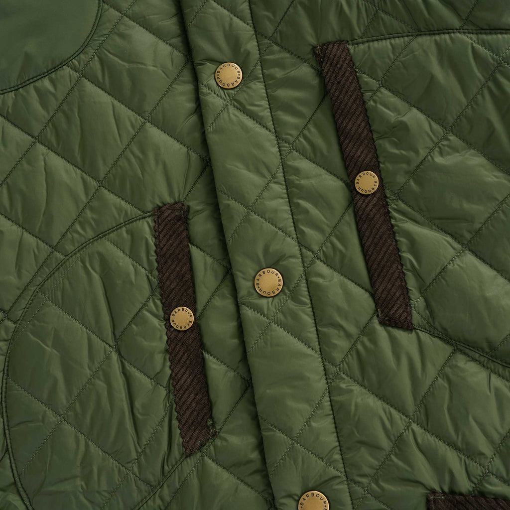x Engineered Garments Jankees Quilt Jacket - Olive