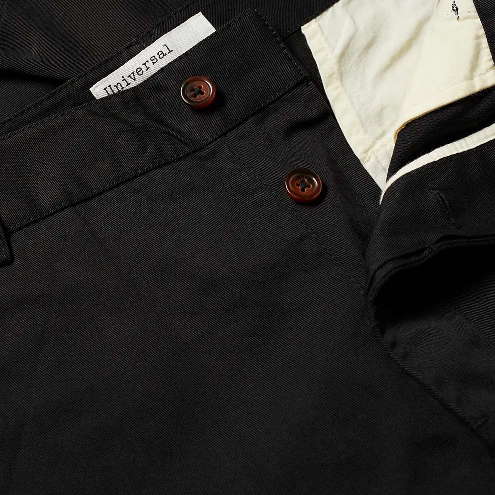 Military Chino Twill - Black