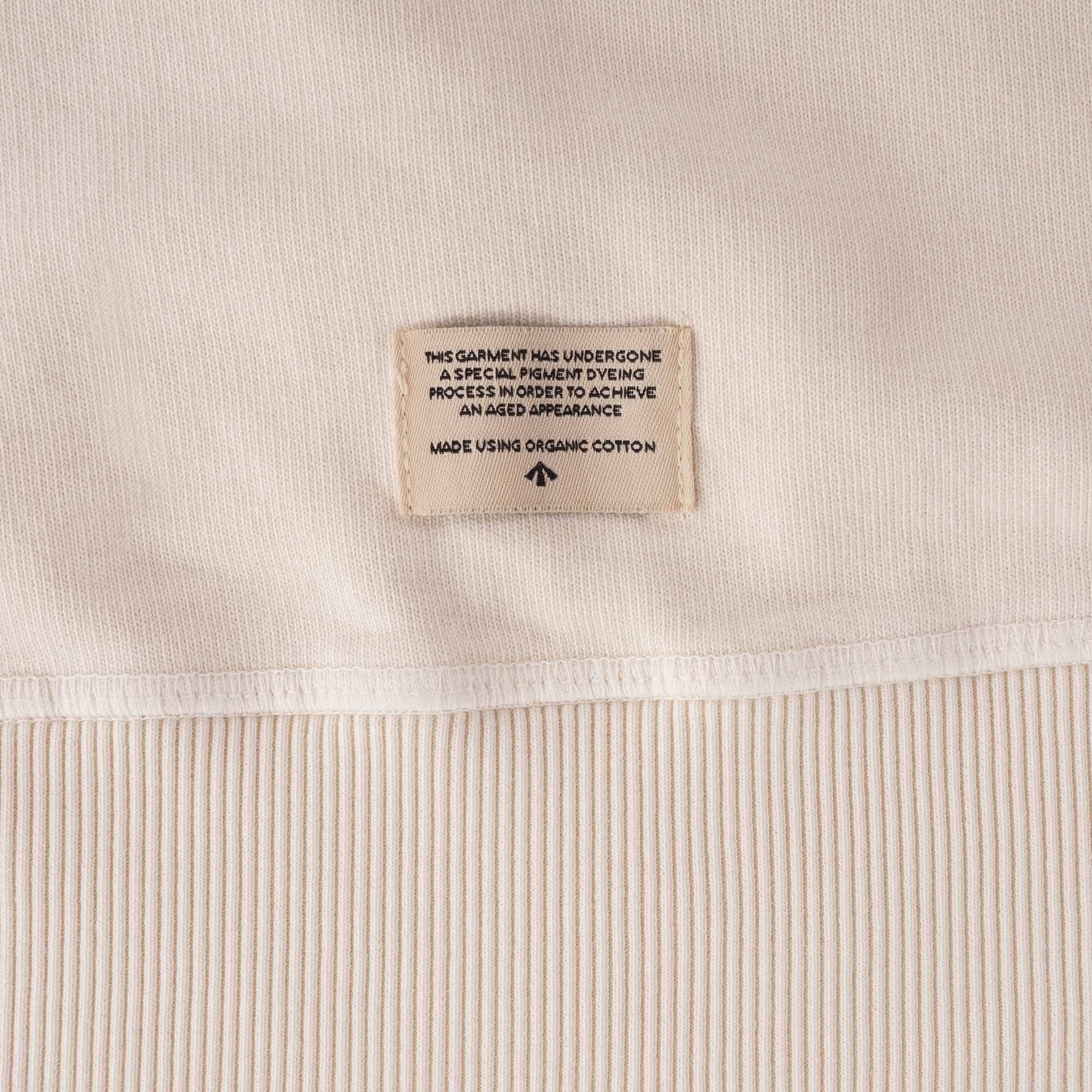 Embroidered Arrow Crew Sweatshirt - Natural